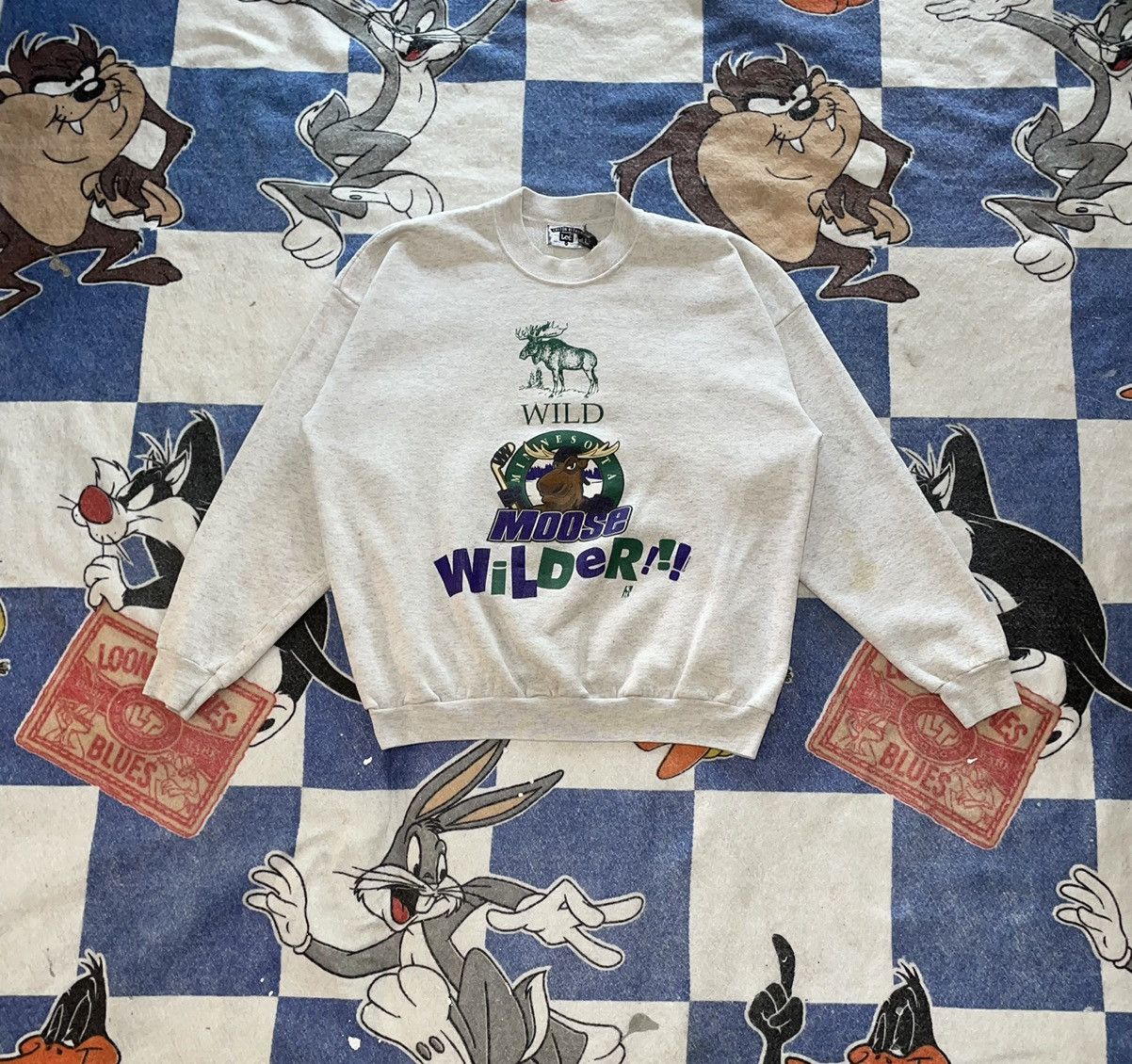 Vintage Vintage Minnesota moose sweatshirt Size US XL / EU 56 / 4 - 1 Thumbnail