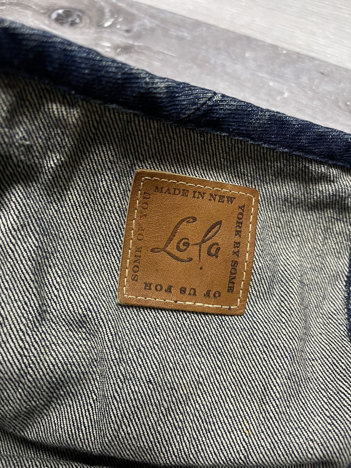 Japanese Brand × Vintage Vintage Custom Denim Tote Bag Size ONE SIZE - 8 Thumbnail