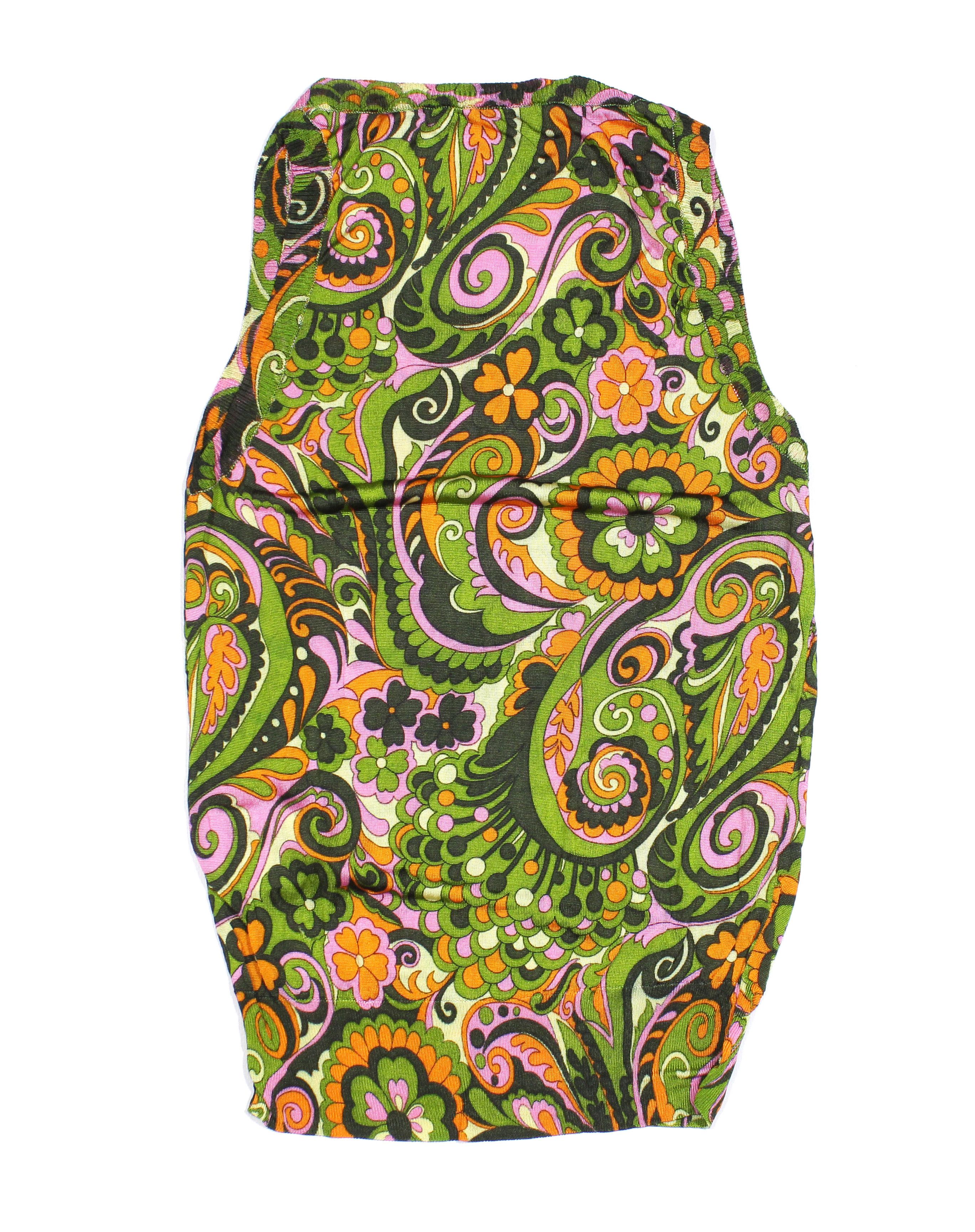 Dolce & Gabbana Flowers All Over Tank Top Size S / US 4 / IT 40 - 2 Thumbnail