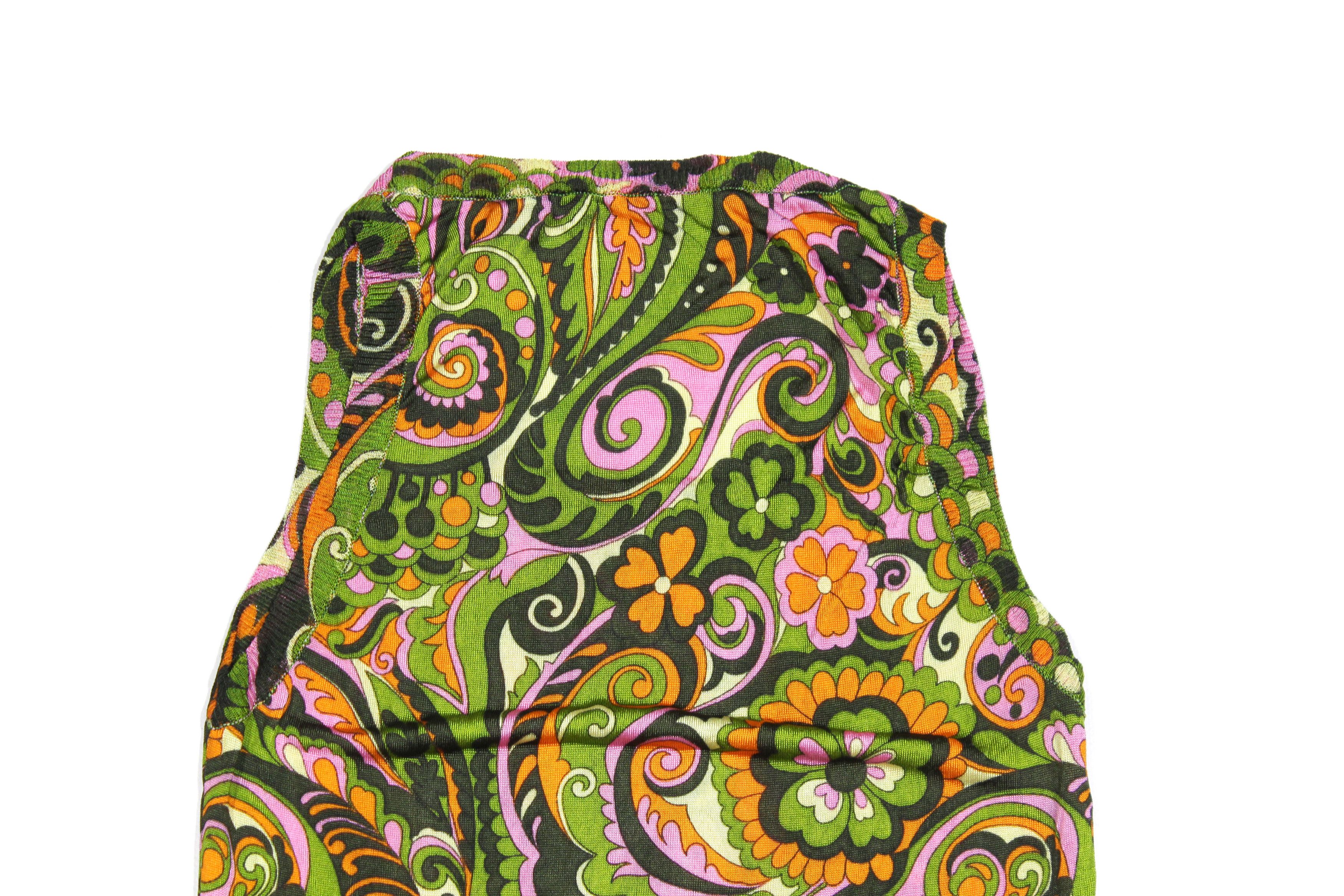 Dolce & Gabbana Flowers All Over Tank Top Size S / US 4 / IT 40 - 4 Thumbnail