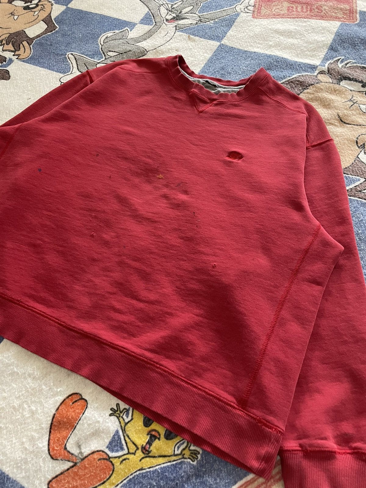 Starter Vintage distressed starter crewneck sweatshirt Size US XL / EU 56 / 4 - 2 Thumbnail