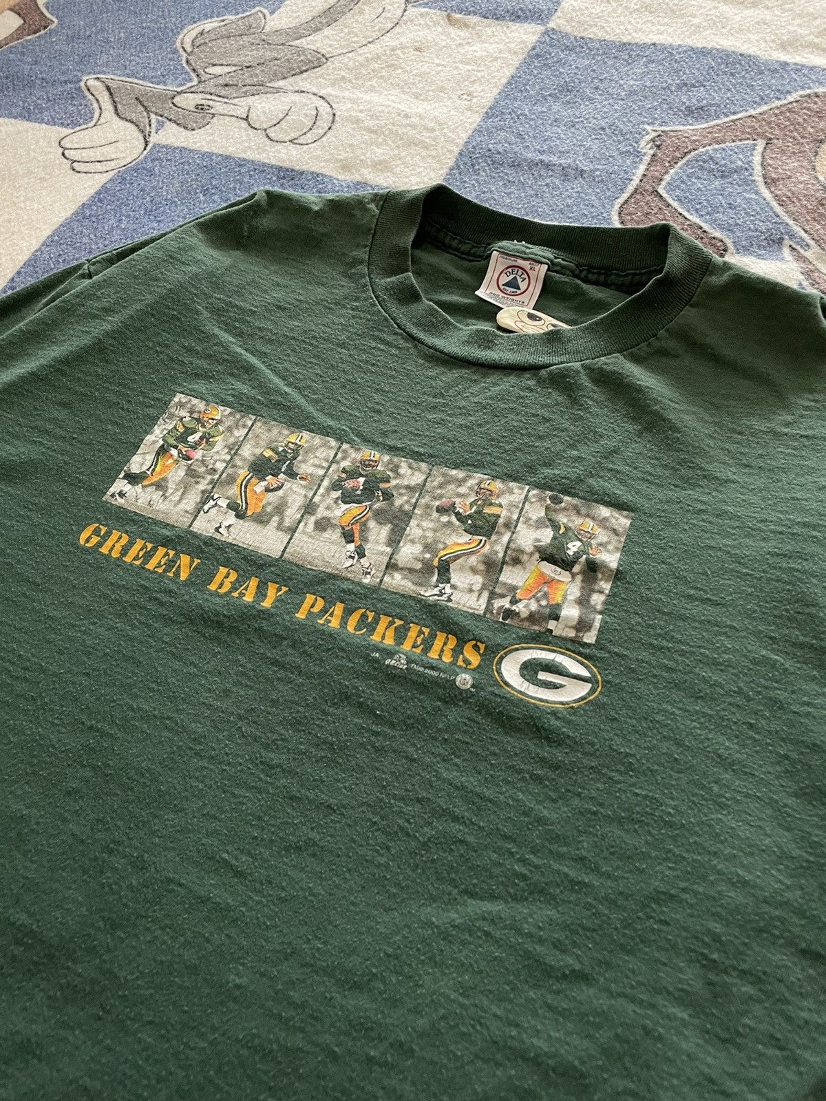 NFL Vintage Green Bay packers long sleeve tee Size US XL / EU 56 / 4 - 3 Thumbnail