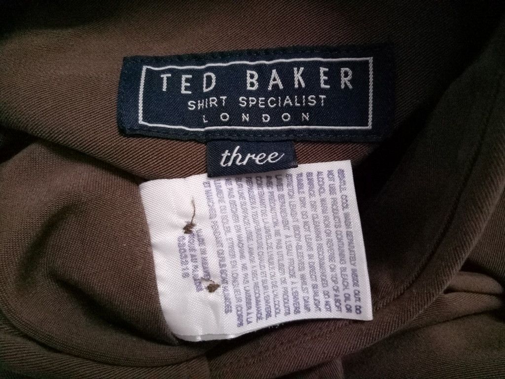 Ted Baker 🔥Vintage Ted Baker London Rayon Button Up Shirt RARE Size US L / EU 52-54 / 3 - 7 Thumbnail