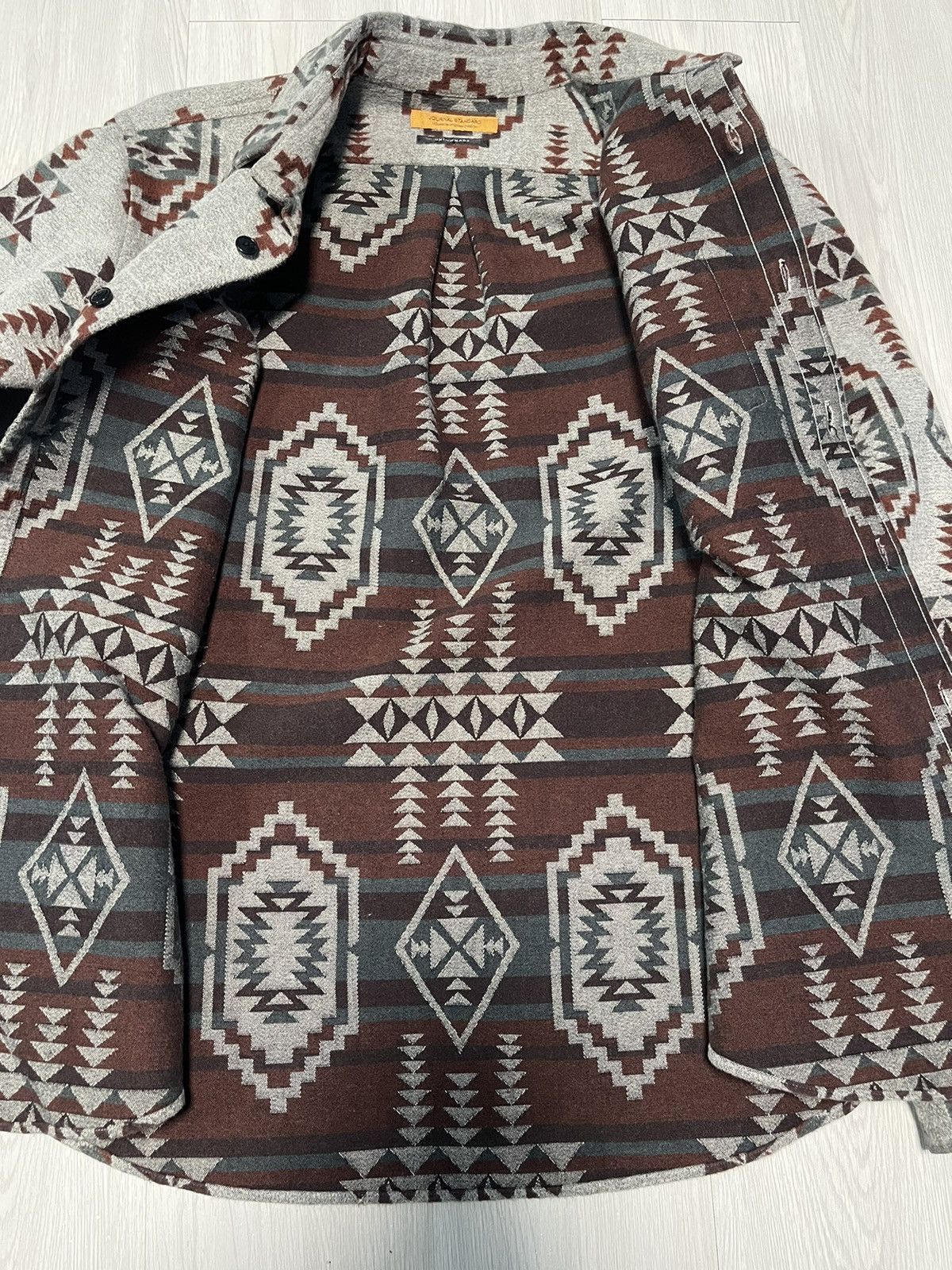 Other Vintage Journal Standard Union Made Navajo Design Size US L / EU 52-54 / 3 - 3 Thumbnail