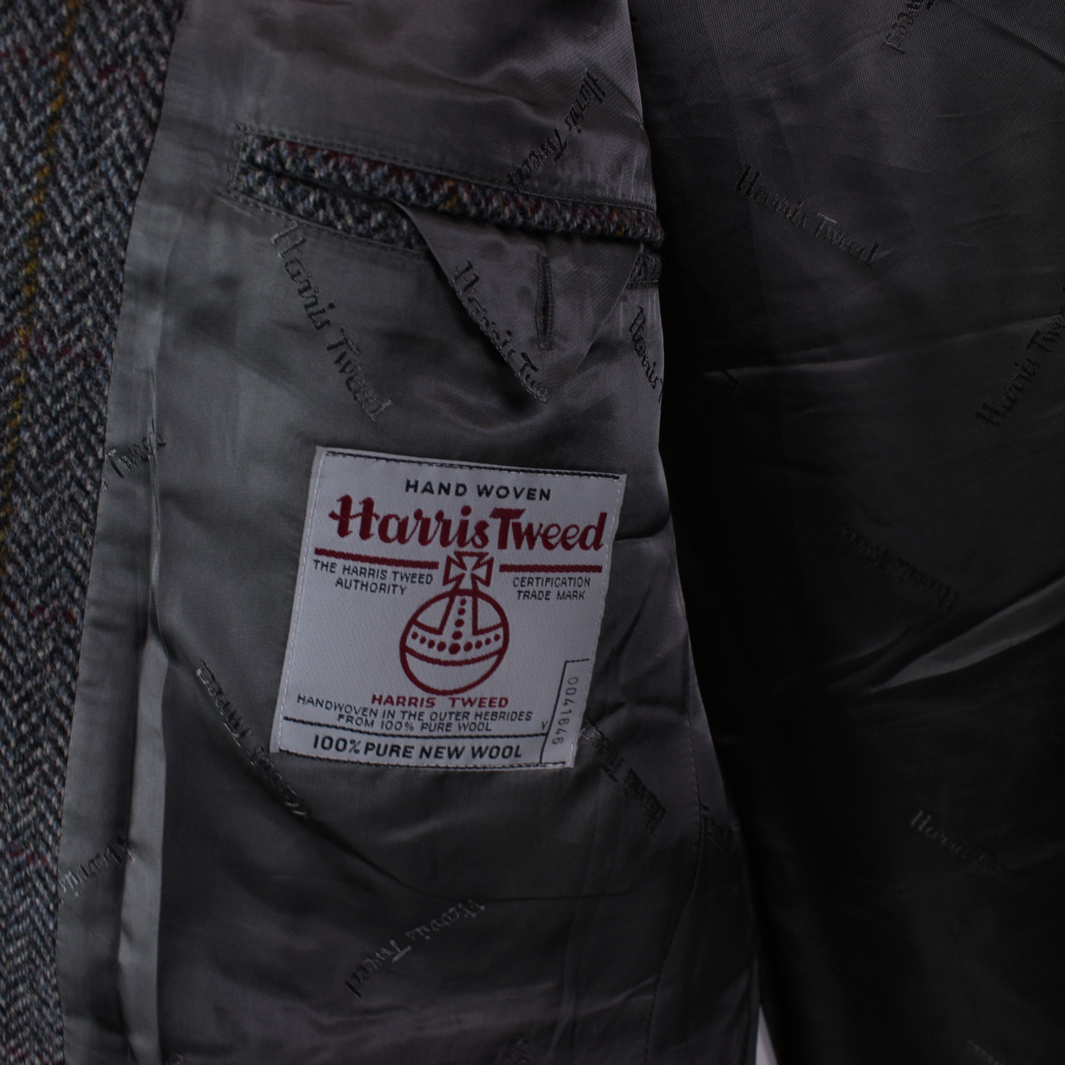 Harris Tweed Vintage Blazer Harris Tweed men rarity Size 48R - 5 Thumbnail