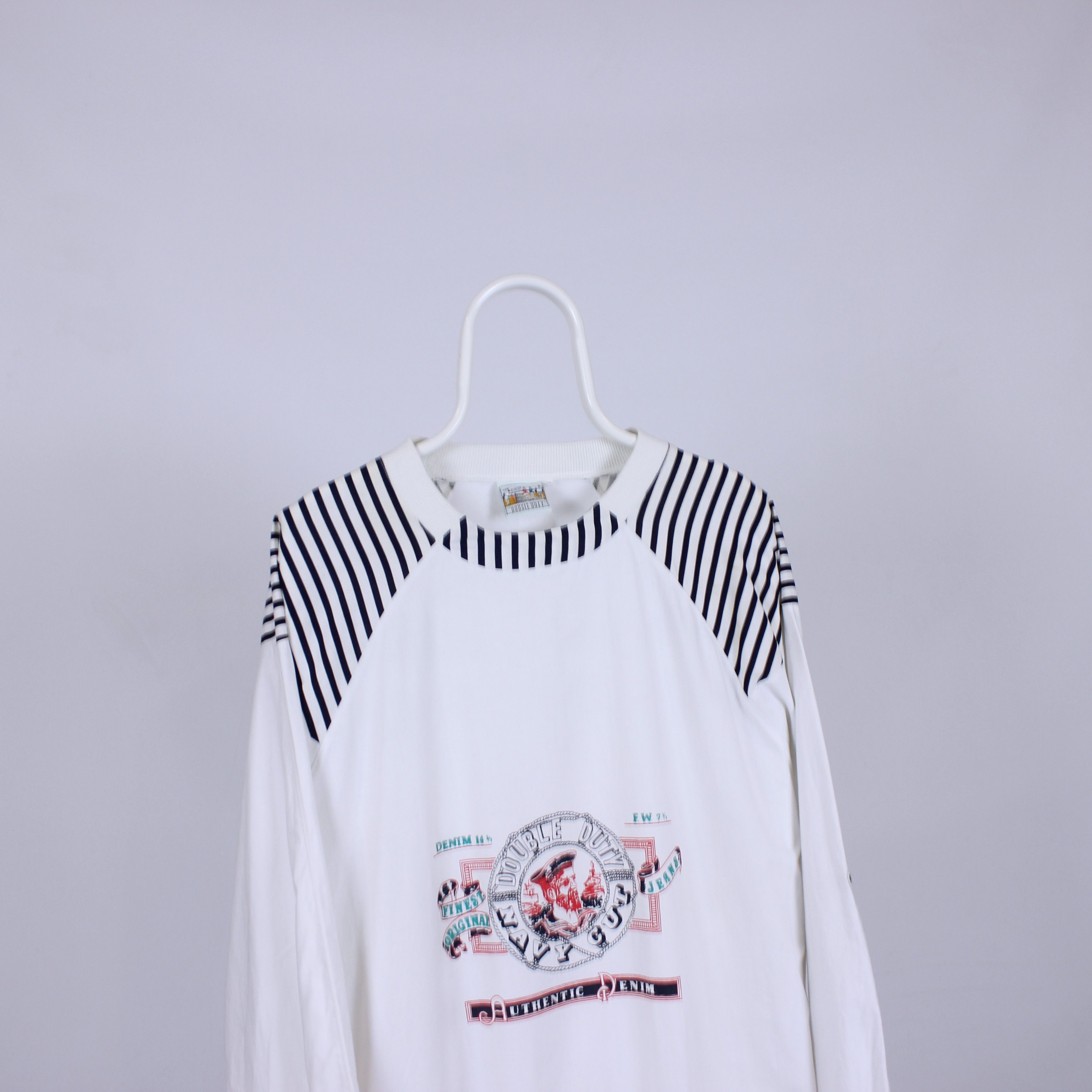 Vintage vintage sweatshirt graphic rare double duty Size US XL / EU 56 / 4 - 4 Thumbnail