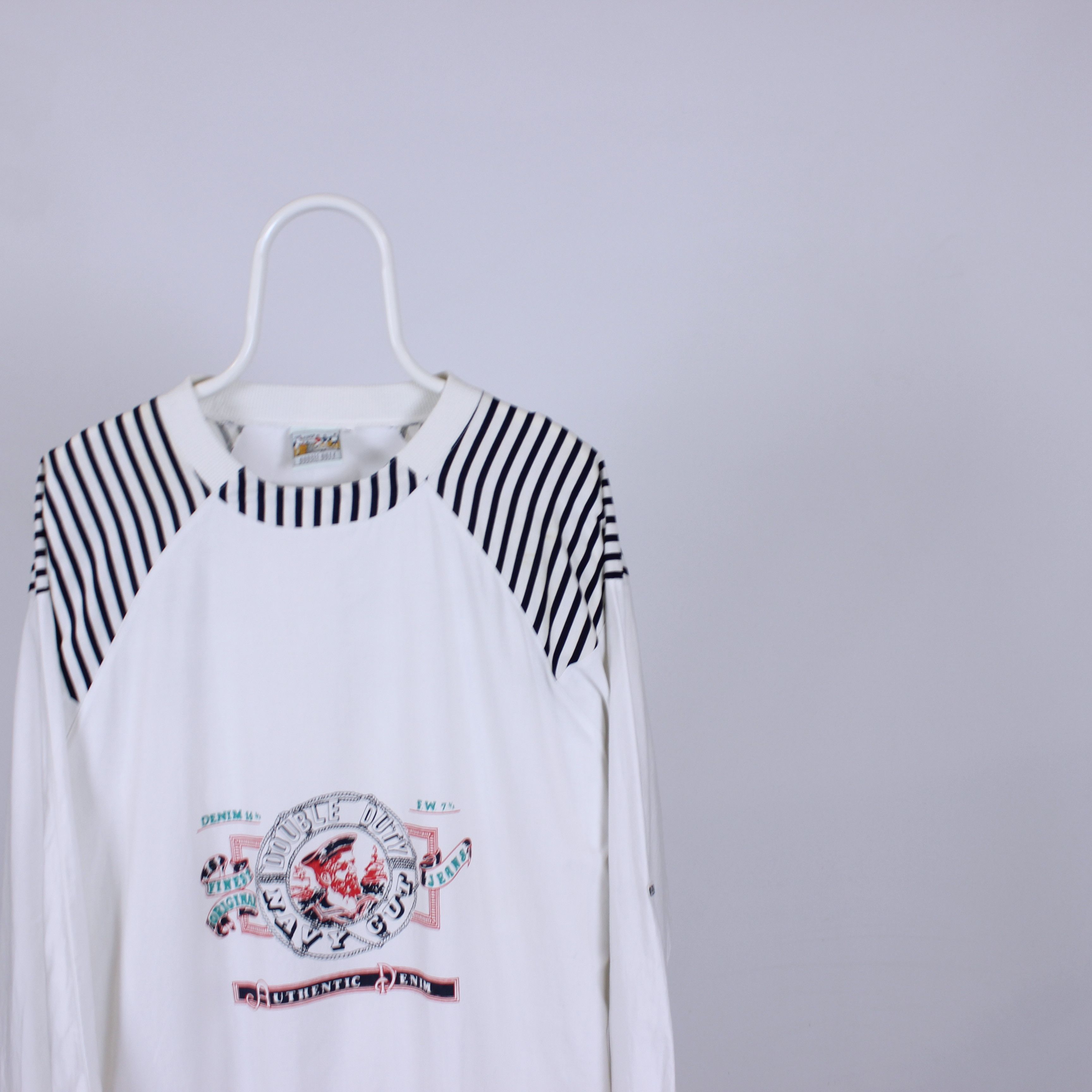 Vintage vintage sweatshirt graphic rare double duty Size US XL / EU 56 / 4 - 3 Thumbnail