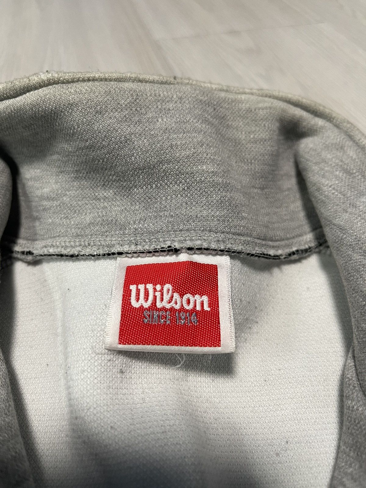 Vintage × Wilson Vintage Wilson USA Chicago Sweatshirt Big Logo Size US L / EU 52-54 / 3 - 12 Thumbnail