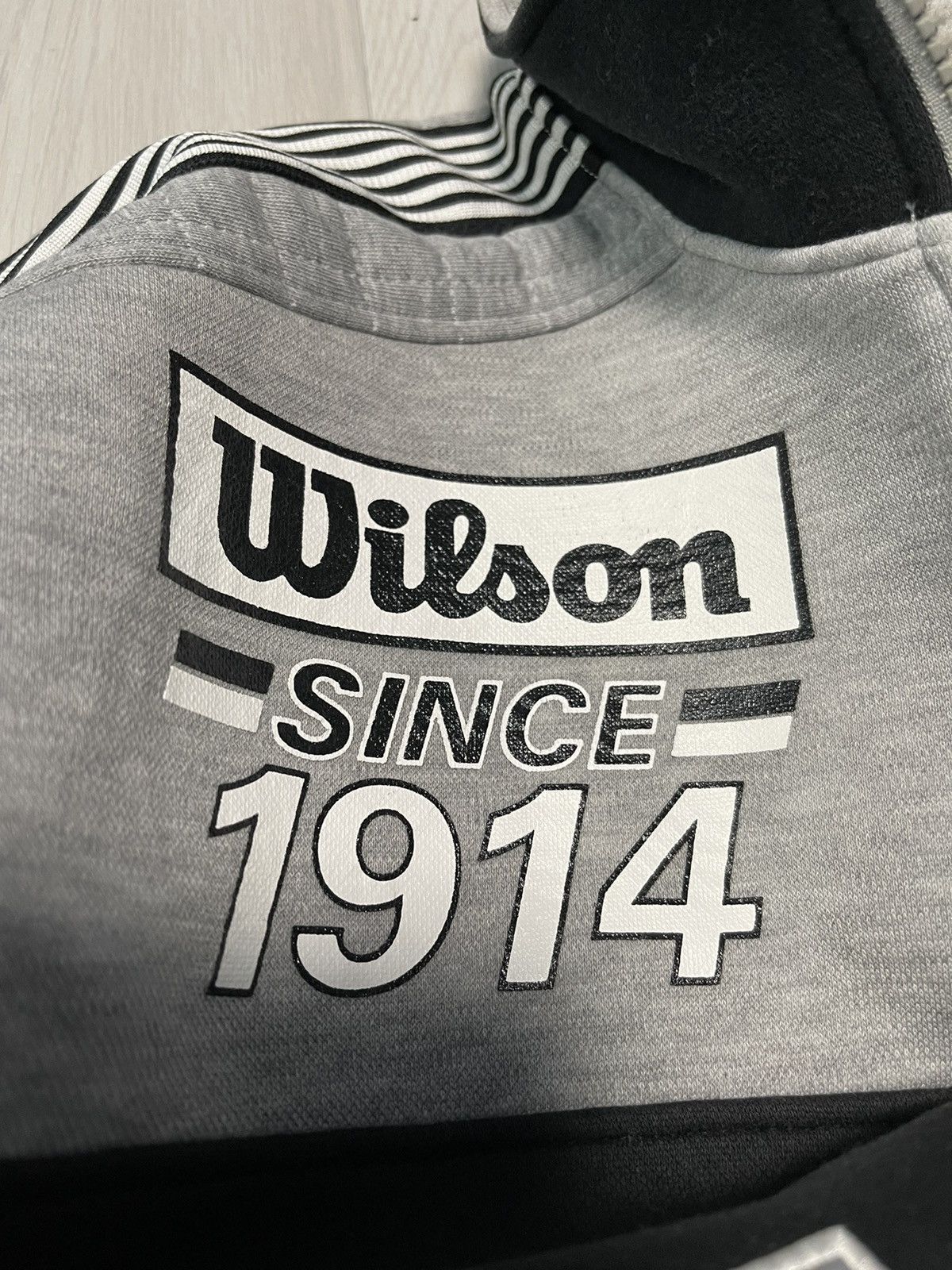Vintage × Wilson Vintage Wilson USA Chicago Sweatshirt Big Logo Size US L / EU 52-54 / 3 - 3 Thumbnail