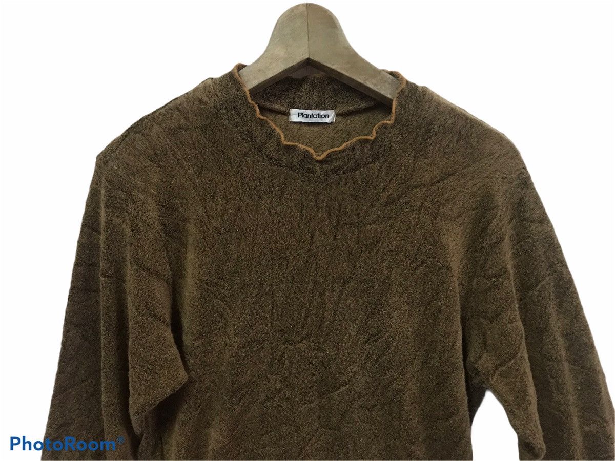 Issey Miyake × Japanese Brand × Vintage Longsleeve fleece shirt by plantation. Size US M / EU 48-50 / 2 - 1 Thumbnail