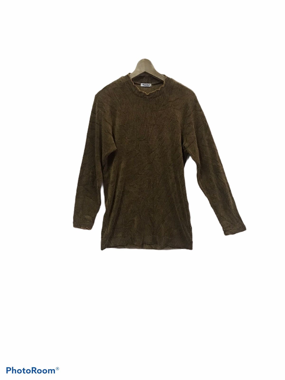 Issey Miyake × Japanese Brand × Vintage Longsleeve fleece shirt by plantation. Size US M / EU 48-50 / 2 - 2 Thumbnail