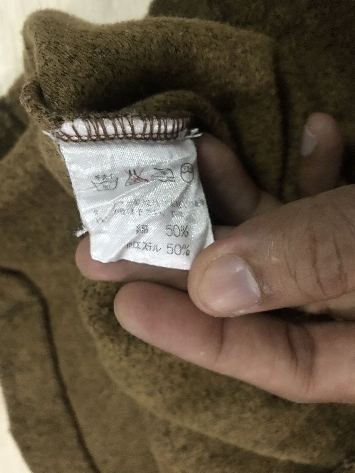 Issey Miyake × Japanese Brand × Vintage Longsleeve fleece shirt by plantation. Size US M / EU 48-50 / 2 - 10 Thumbnail