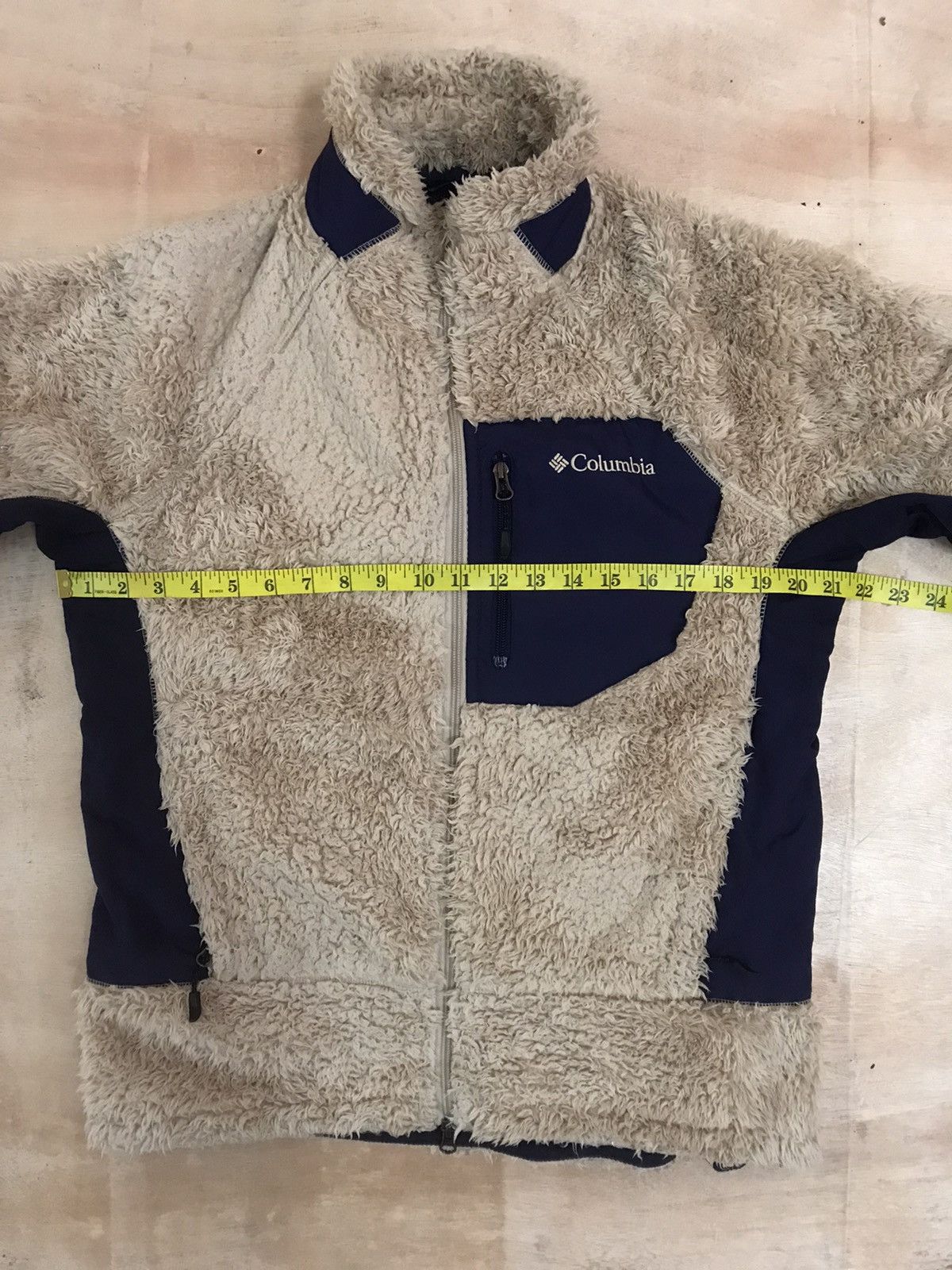 Columbia × Japanese Brand × Vintage Flecee Sherpa Sweather Zipper Size US L / EU 52-54 / 3 - 5 Thumbnail