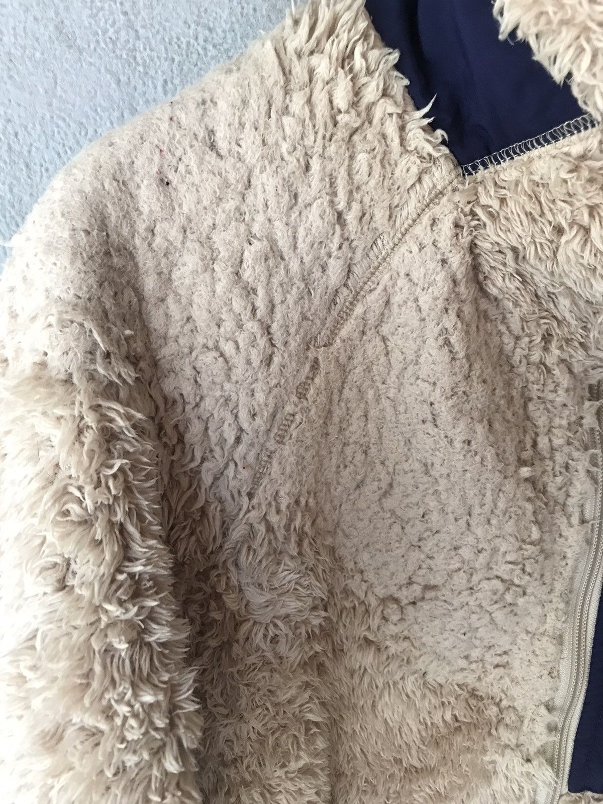 Columbia × Japanese Brand × Vintage Flecee Sherpa Sweather Zipper Size US L / EU 52-54 / 3 - 13 Thumbnail
