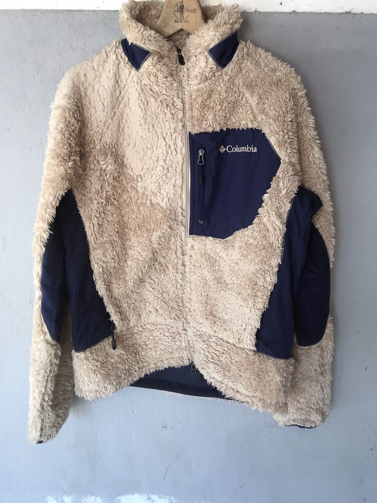 Columbia × Japanese Brand × Vintage Flecee Sherpa Sweather Zipper Size US L / EU 52-54 / 3 - 1 Thumbnail