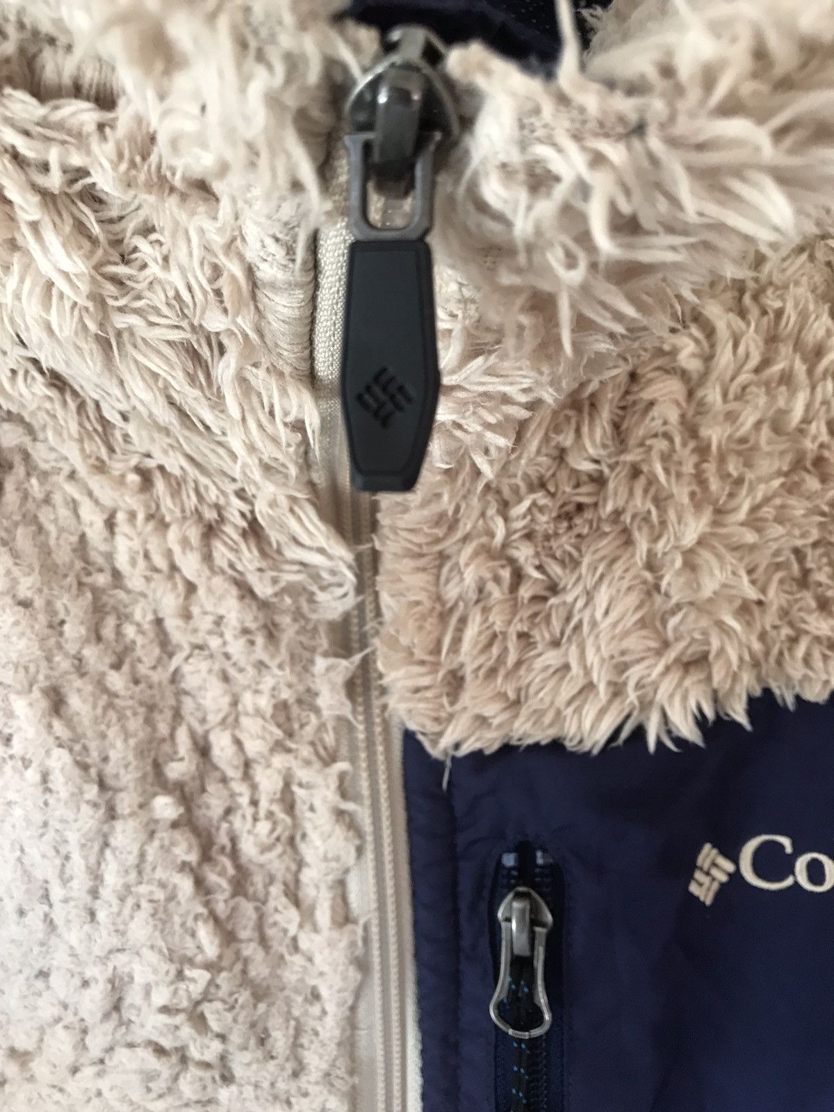 Columbia × Japanese Brand × Vintage Flecee Sherpa Sweather Zipper Size US L / EU 52-54 / 3 - 16 Thumbnail