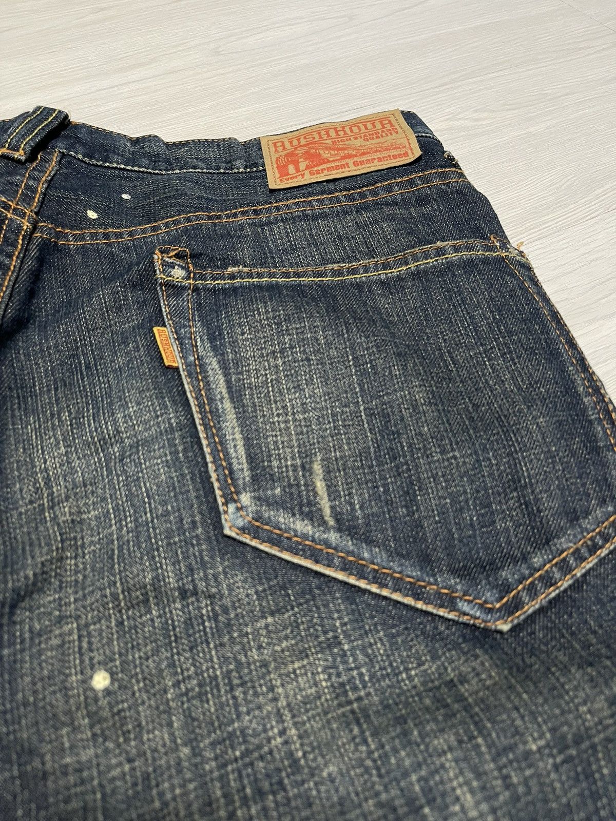 Vintage Vintage Rush Hour Distressed Jeans Patchwork Size US 32 / EU 48 - 7 Thumbnail