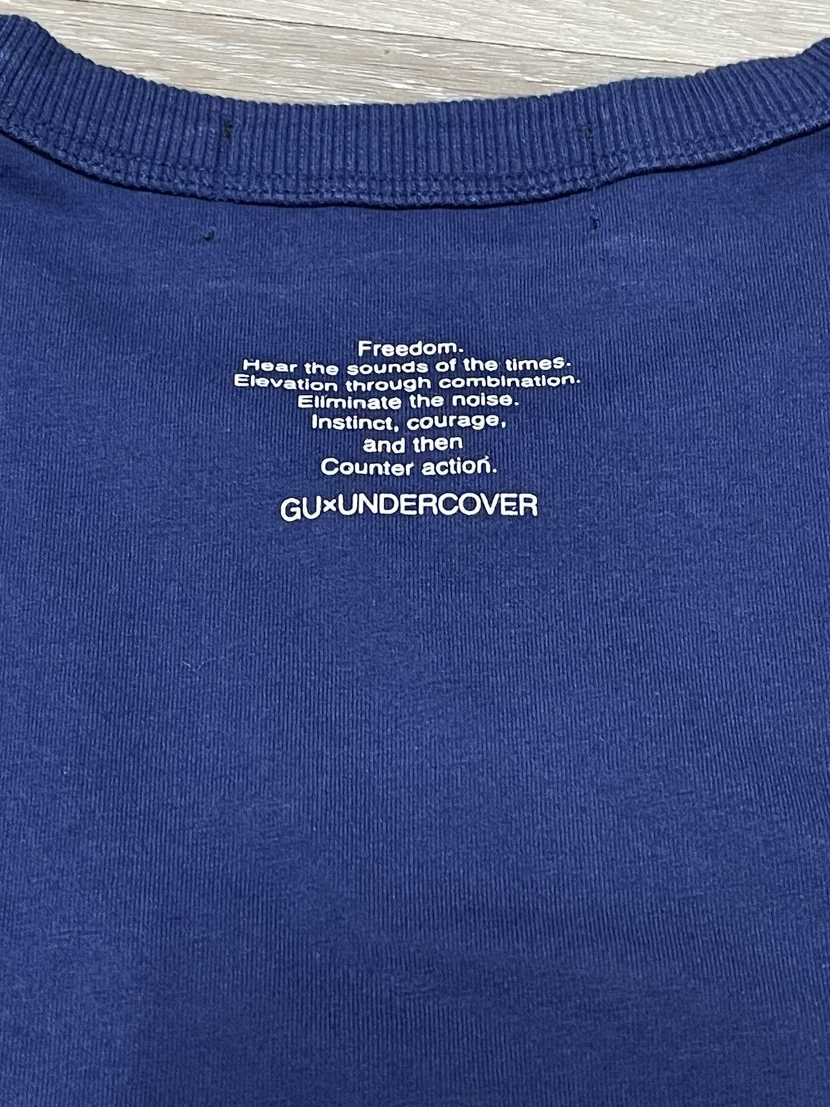 GU × Japanese Brand × Undercover Gu X Undercover Tshirt Size US S / EU 44-46 / 1 - 4 Thumbnail