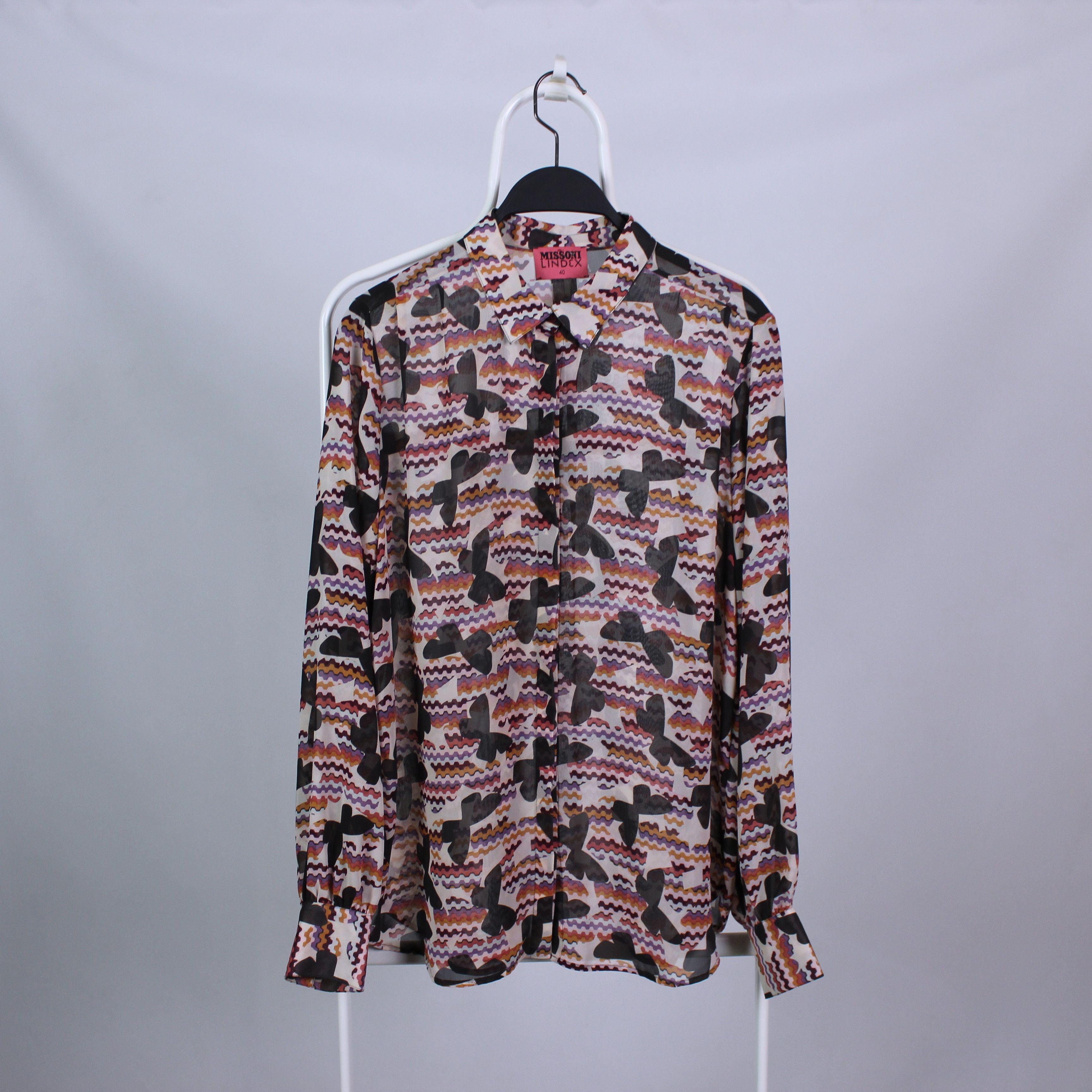 Missoni Missoni & Lindex light shirt buttons ups women rarity M L Size M / US 6-8 / IT 42-44 - 3 Thumbnail