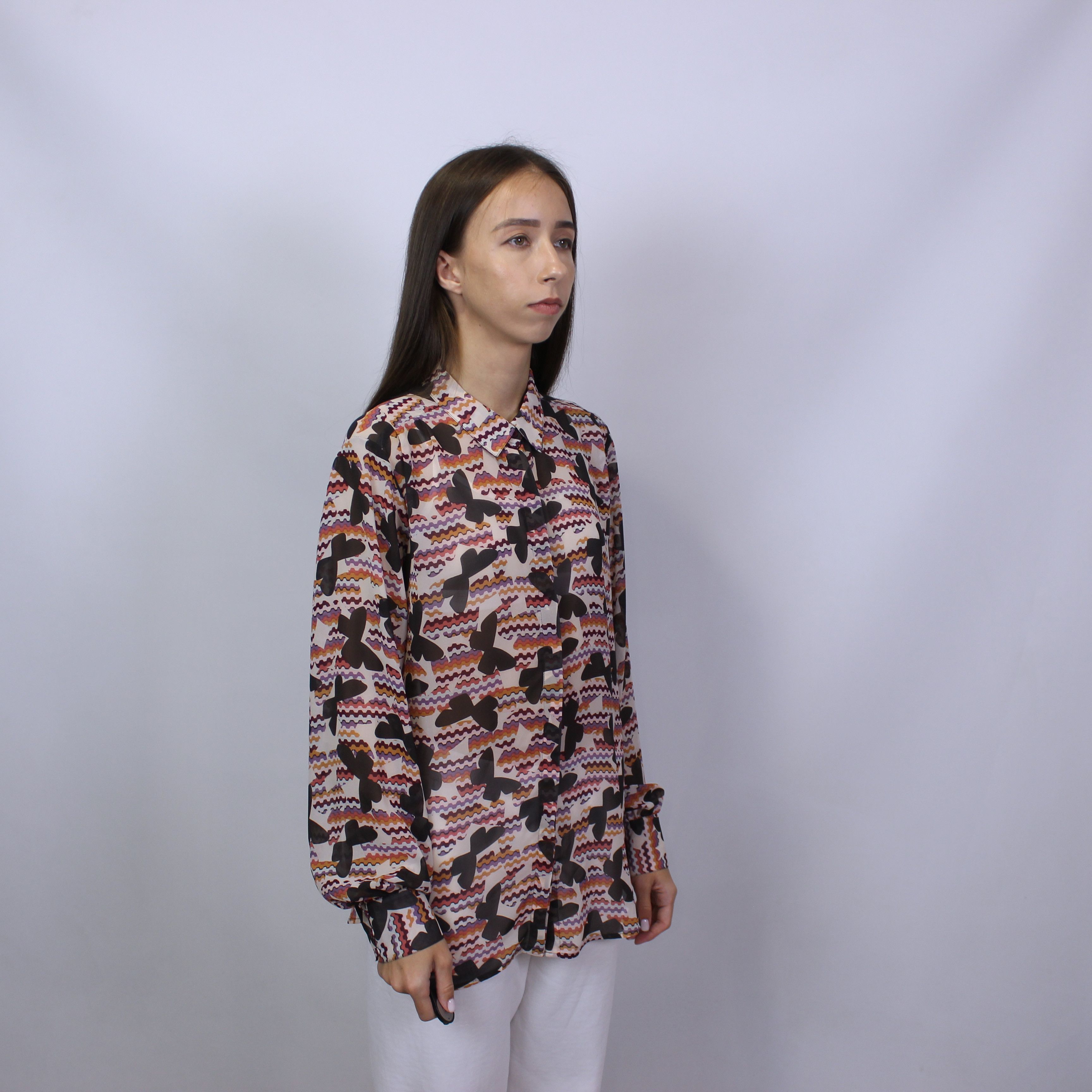 Missoni Missoni & Lindex light shirt buttons ups women rarity M L Size M / US 6-8 / IT 42-44 - 7 Thumbnail