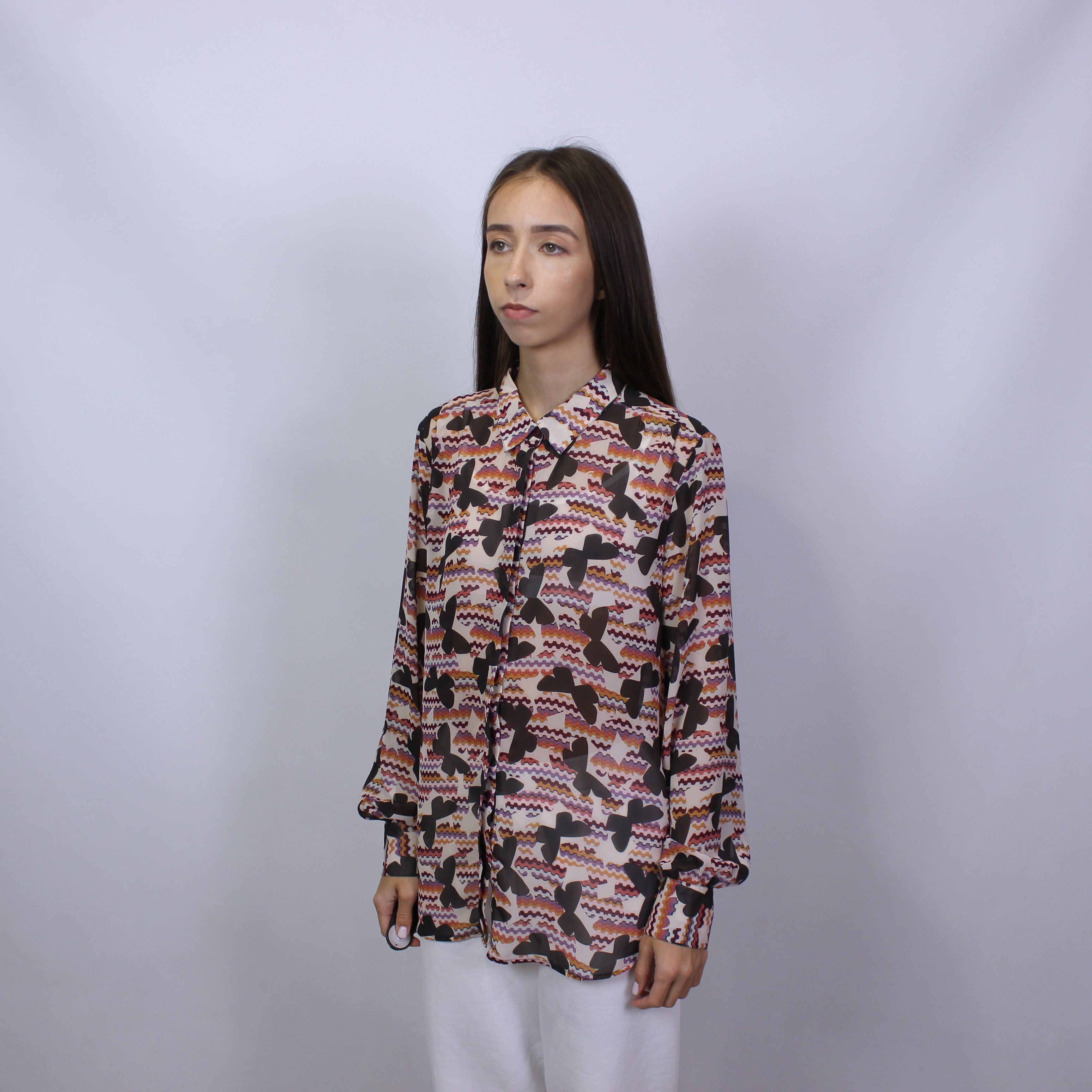Missoni Missoni & Lindex light shirt buttons ups women rarity M L Size M / US 6-8 / IT 42-44 - 5 Thumbnail