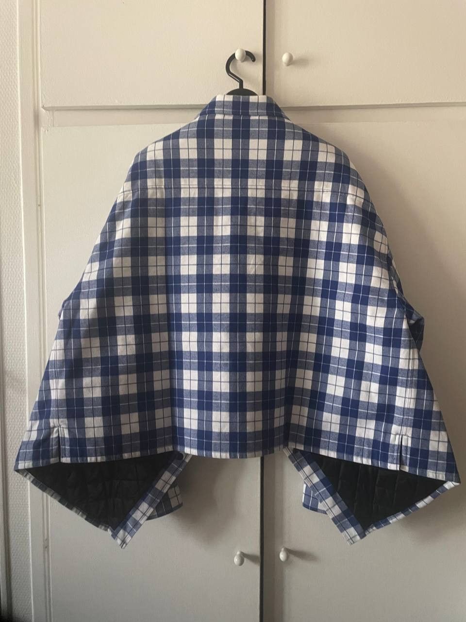 Balenciaga Swing Canadian-checked Cotton-flannel Shirt Size US S / EU 44-46 / 1 - 2 Thumbnail