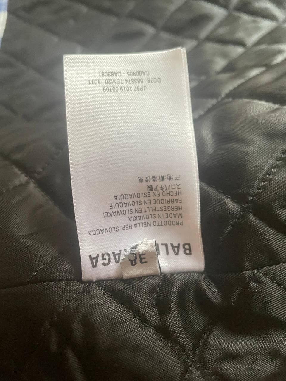 Balenciaga Swing Canadian-checked Cotton-flannel Shirt Size US S / EU 44-46 / 1 - 7 Thumbnail