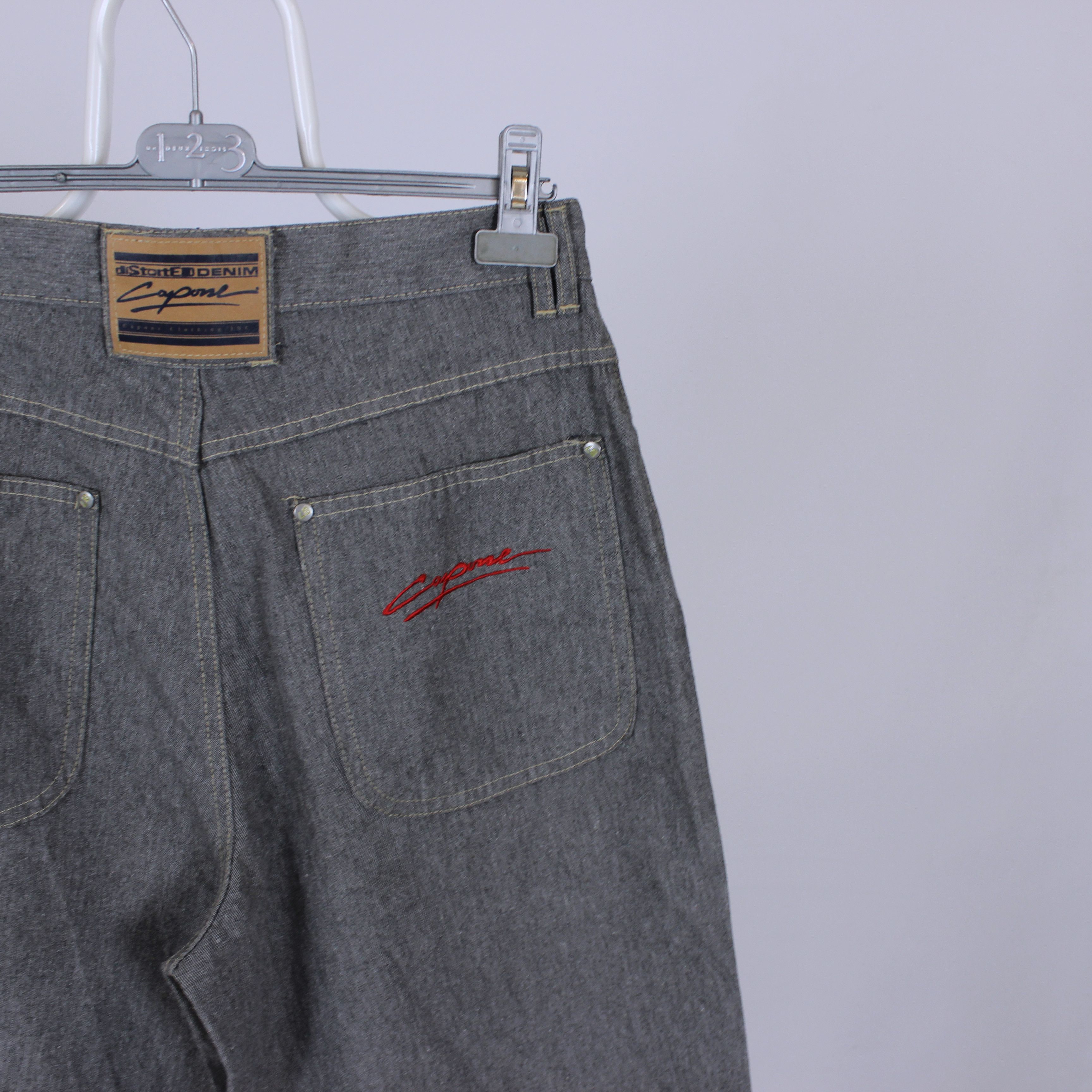 Other Vintage capone italy denim jeans Size US 32 / EU 48 - 1 Thumbnail