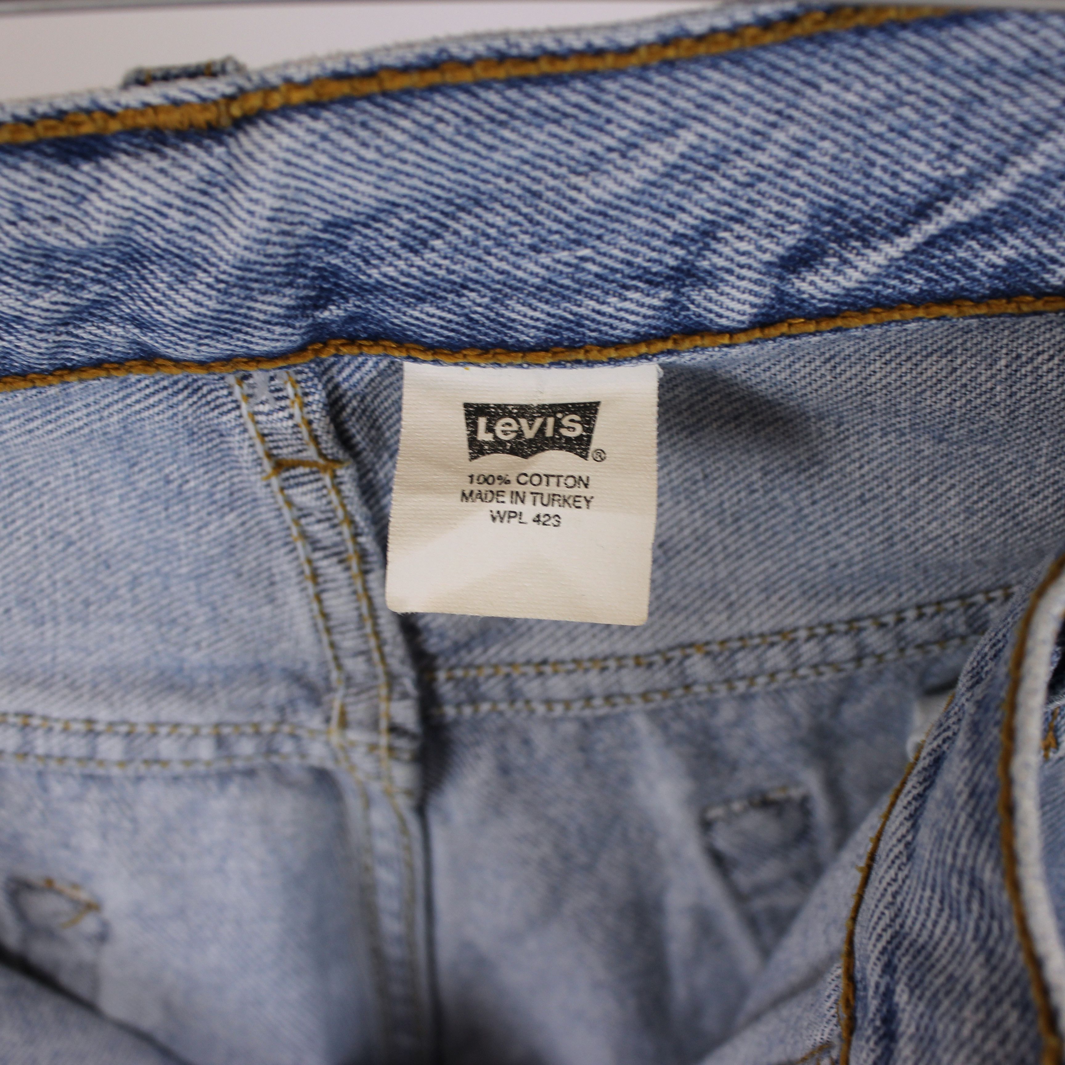 Levi's Vintage denim short rare 501 Size US 38 / EU 54 - 6 Thumbnail