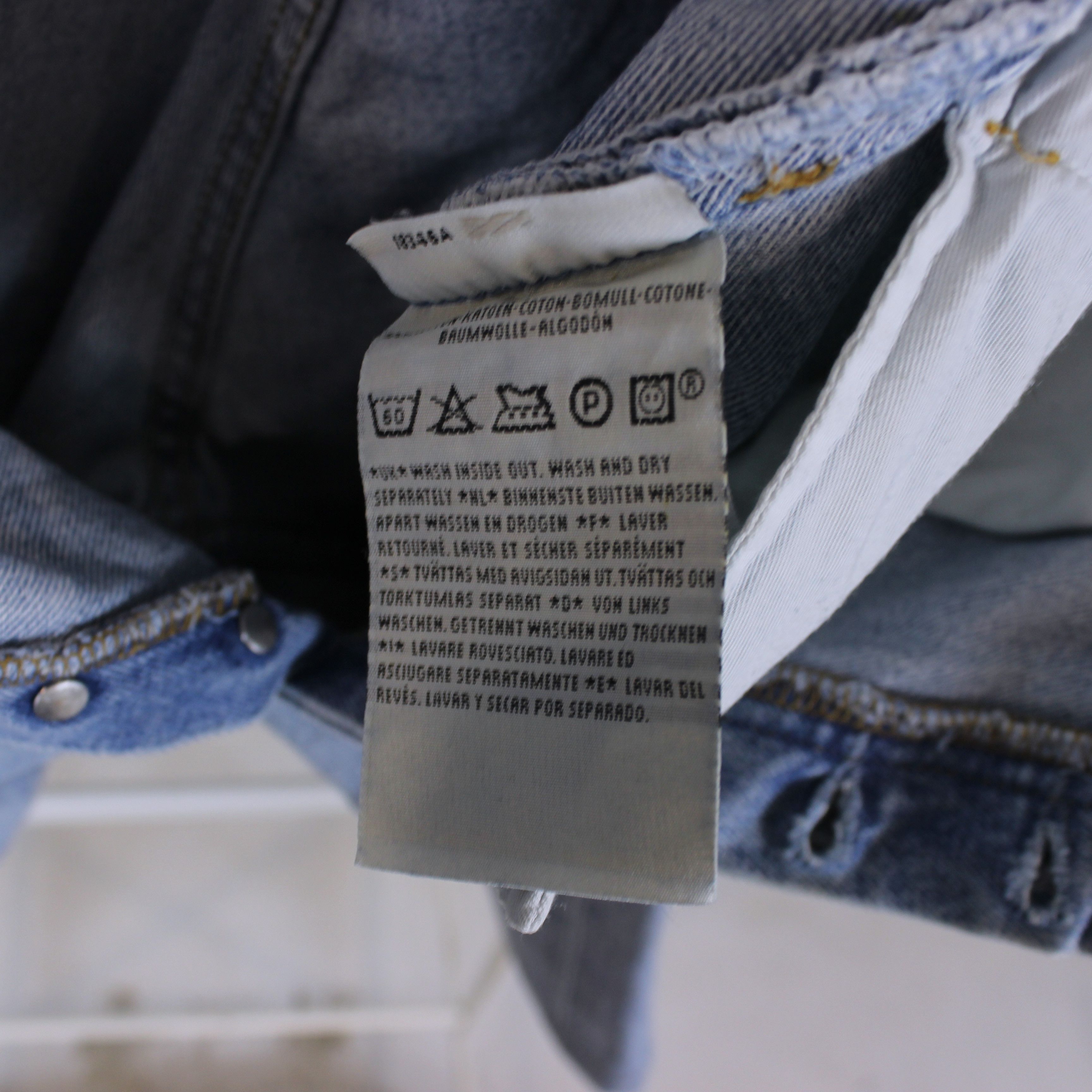 Levi's Vintage denim short rare 501 Size US 38 / EU 54 - 8 Thumbnail