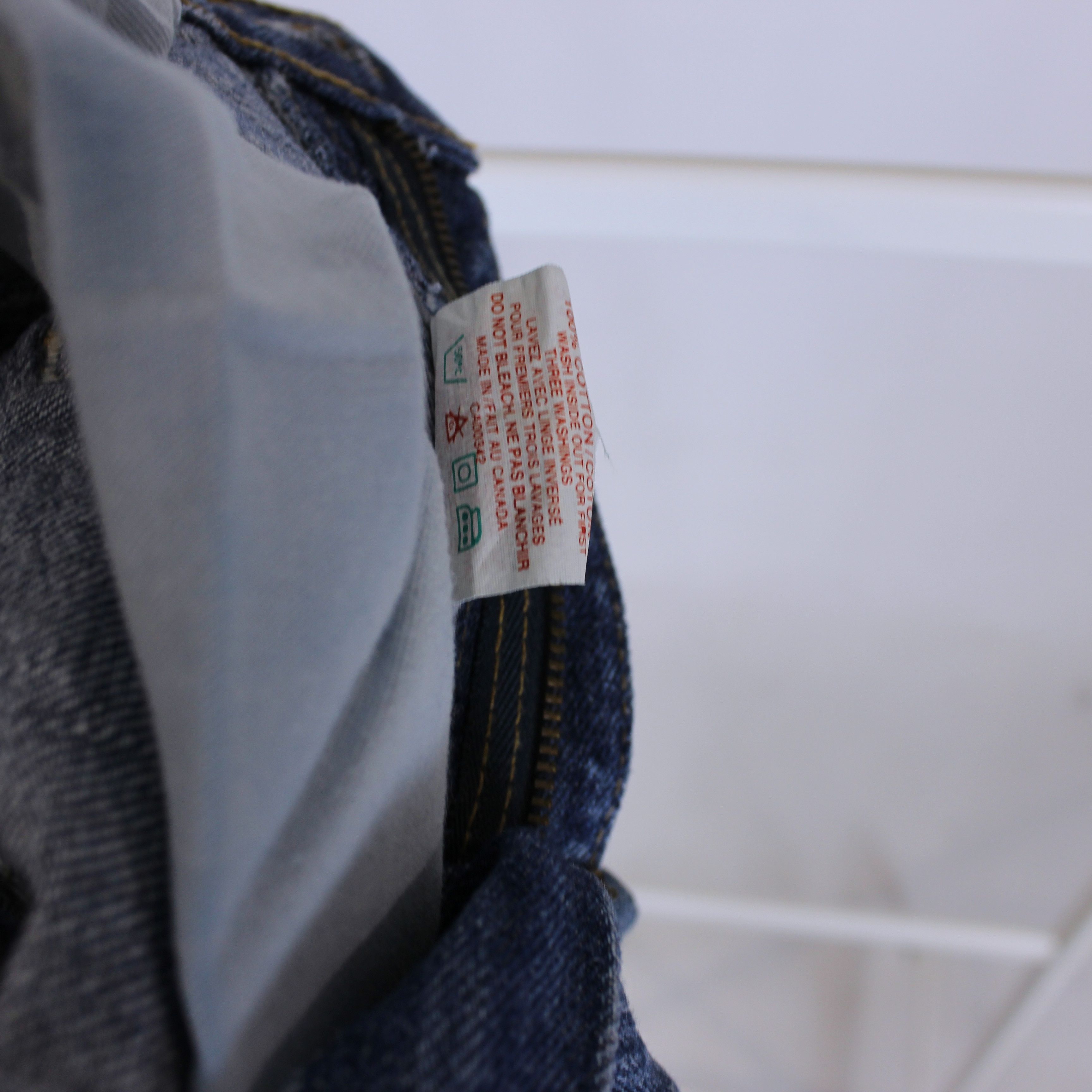 Levi's Vintage levis denim jeans 533 31 34 leather patch Size US 31 - 11 Thumbnail
