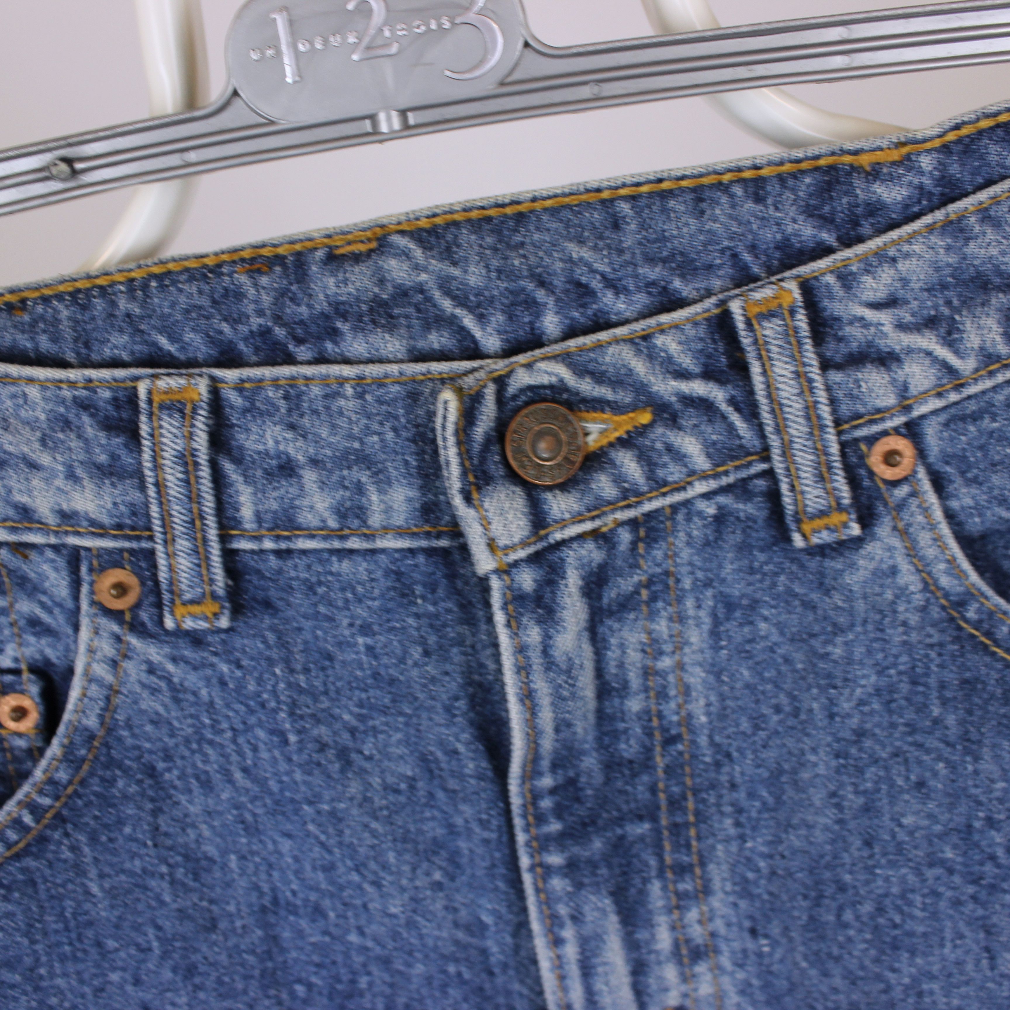 Levi's Vintage levis denim jeans 533 31 34 leather patch Size US 31 - 8 Thumbnail