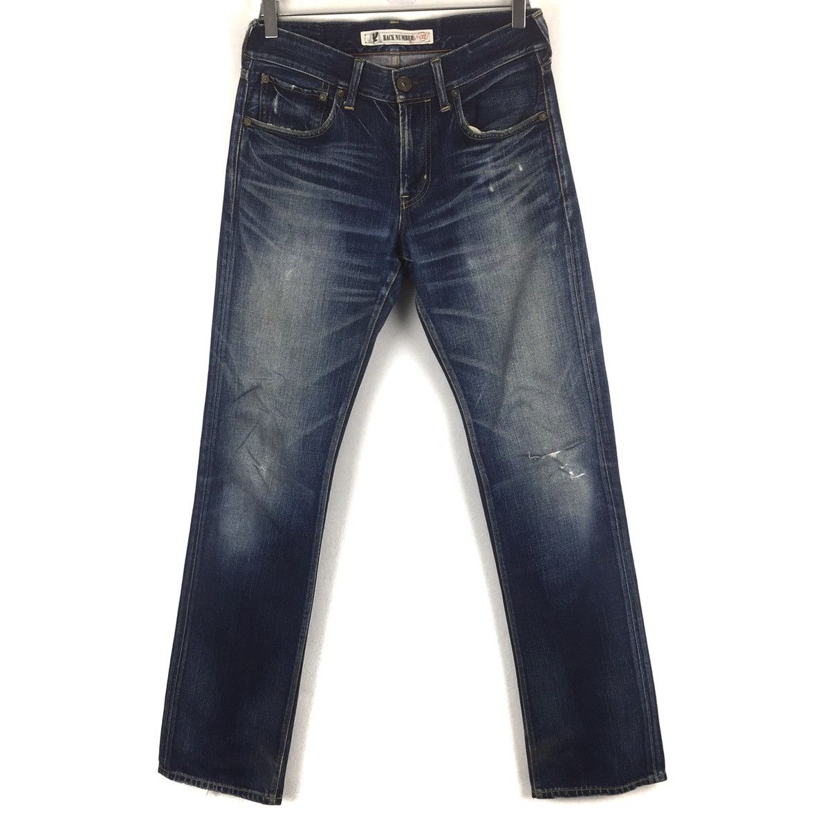 🔥M11 Japanese jeans Back Number jeans Distressed Denim