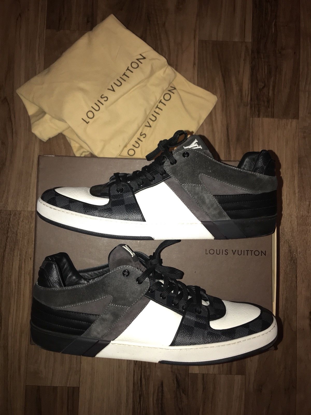 Louis Vuitton Trainer Line Sneakers Marine 1A9JGT