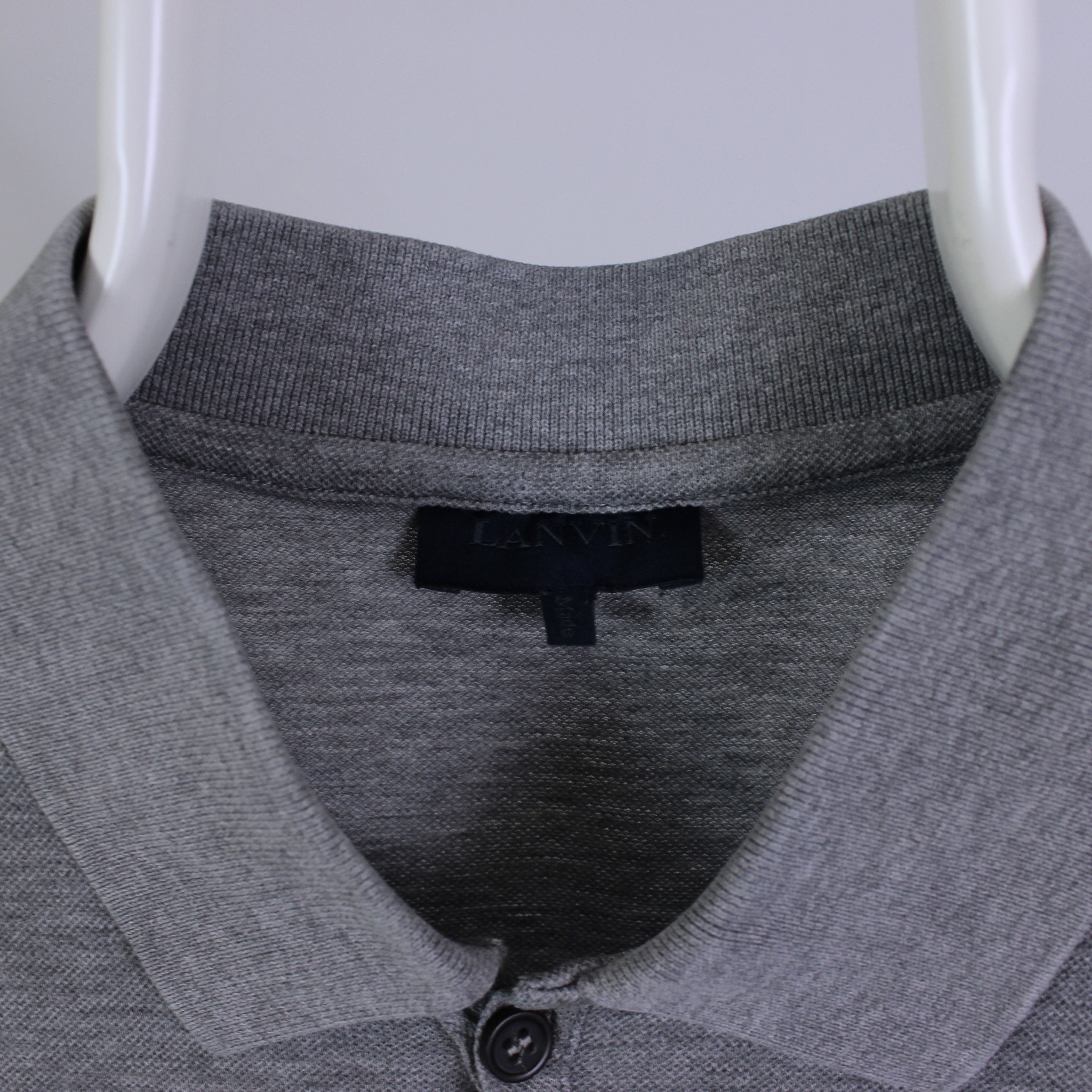 Lanvin Lanvin vintage polo shirt gray rarity Size US M / EU 48-50 / 2 - 4 Thumbnail