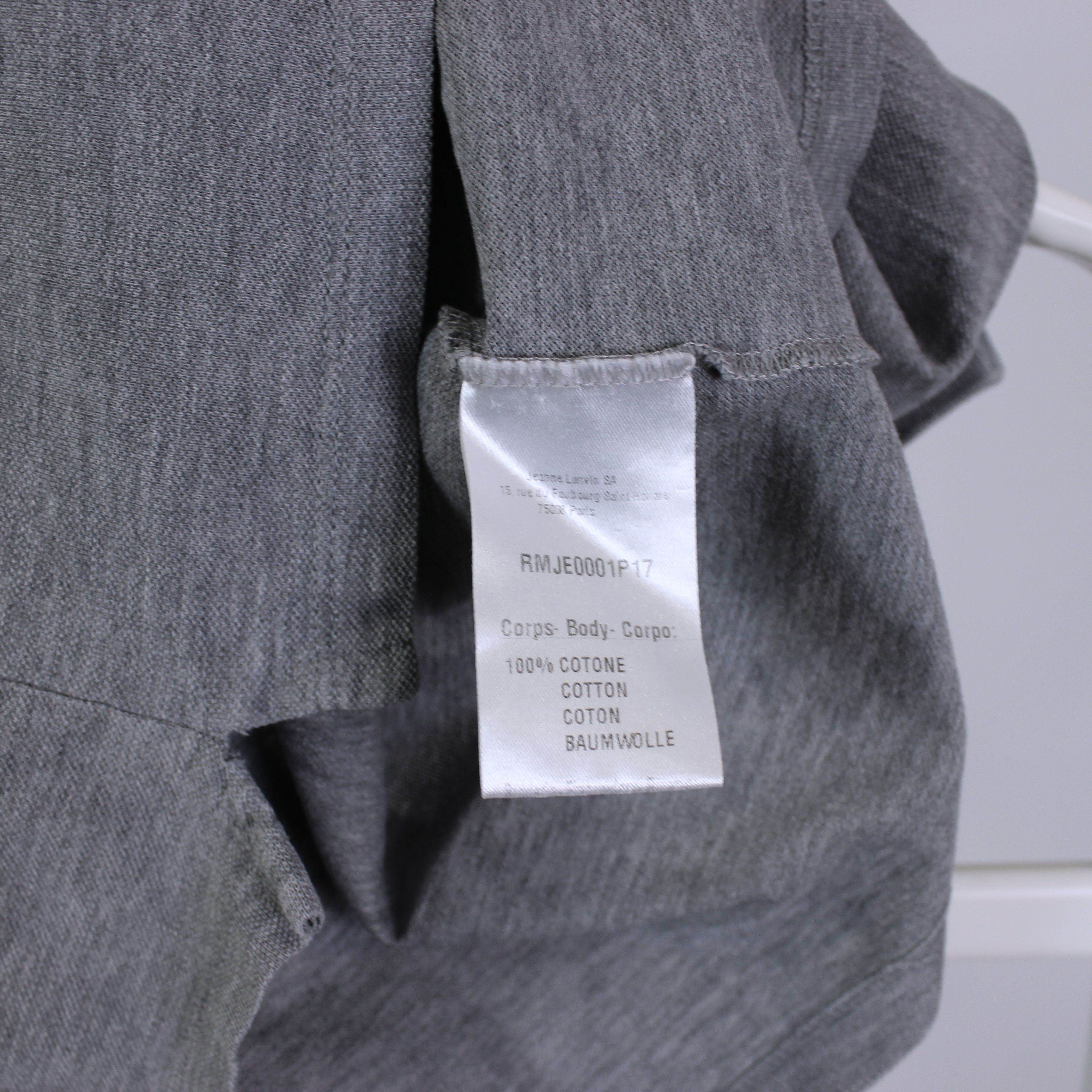 Lanvin Lanvin vintage polo shirt gray rarity Size US M / EU 48-50 / 2 - 8 Thumbnail