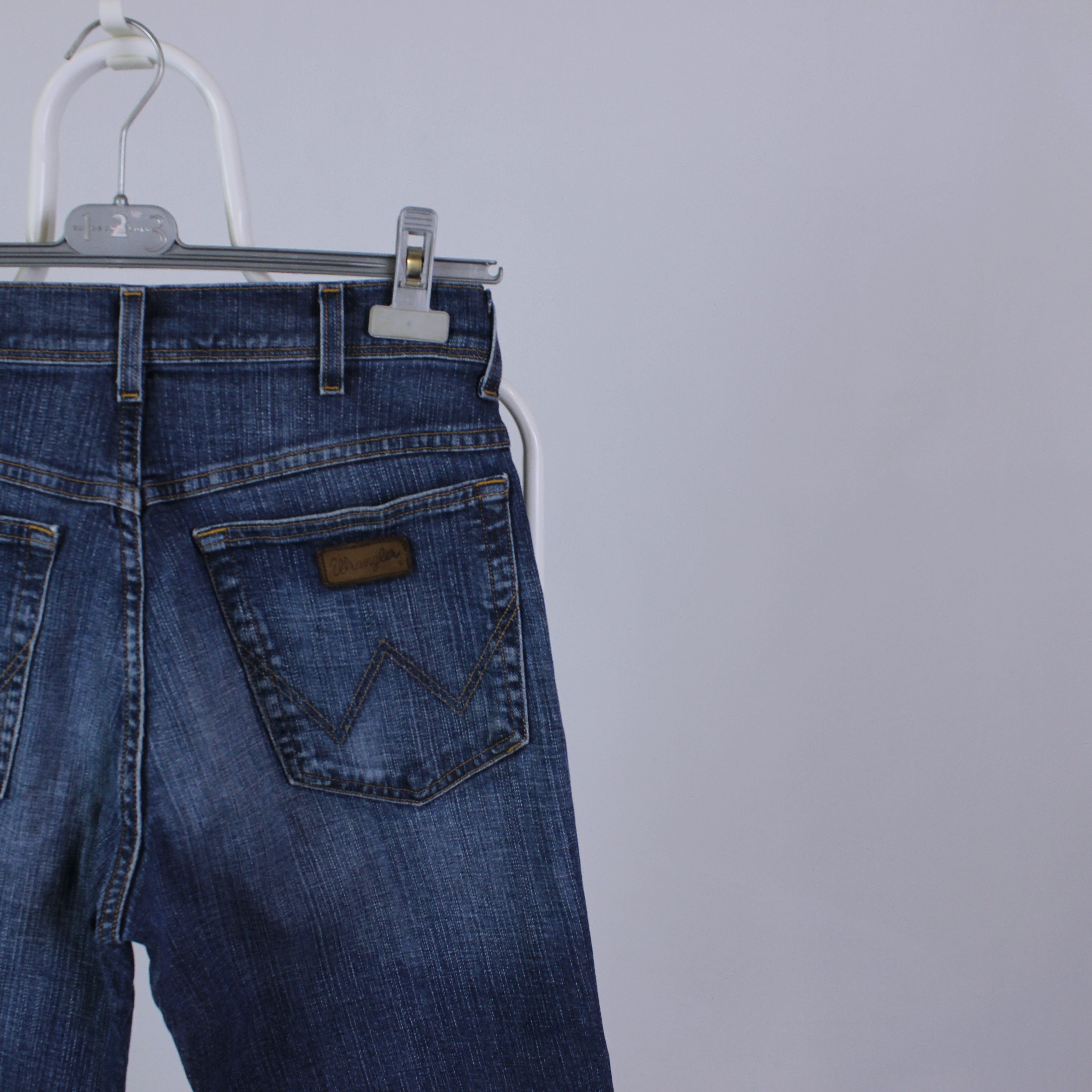 Wrangler Vintage wrangler jeans denim rare heavy dark Size US 31 - 4 Thumbnail