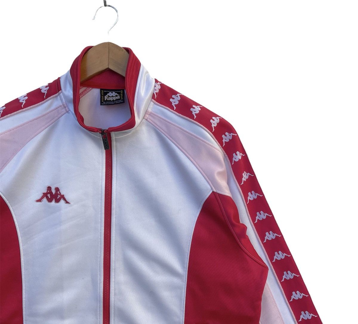 Kappa Vintage 90s Kappa Sports Big Logo Jacket | Sidetape | M | Size US M / EU 48-50 / 2 - 2 Thumbnail
