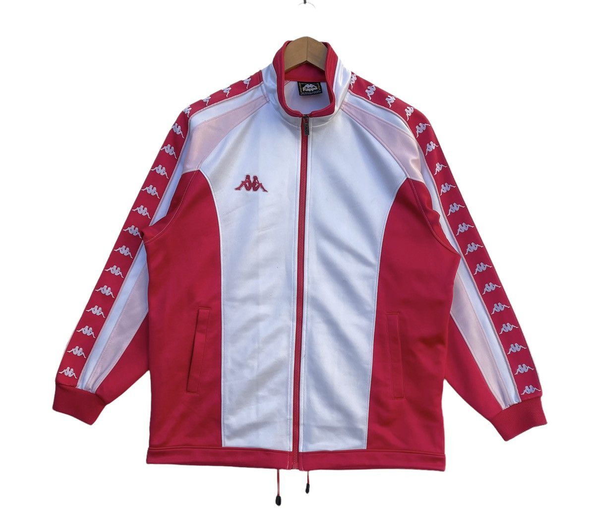 Kappa Vintage 90s Kappa Sports Big Logo Jacket | Sidetape | M | Size US M / EU 48-50 / 2 - 1 Thumbnail