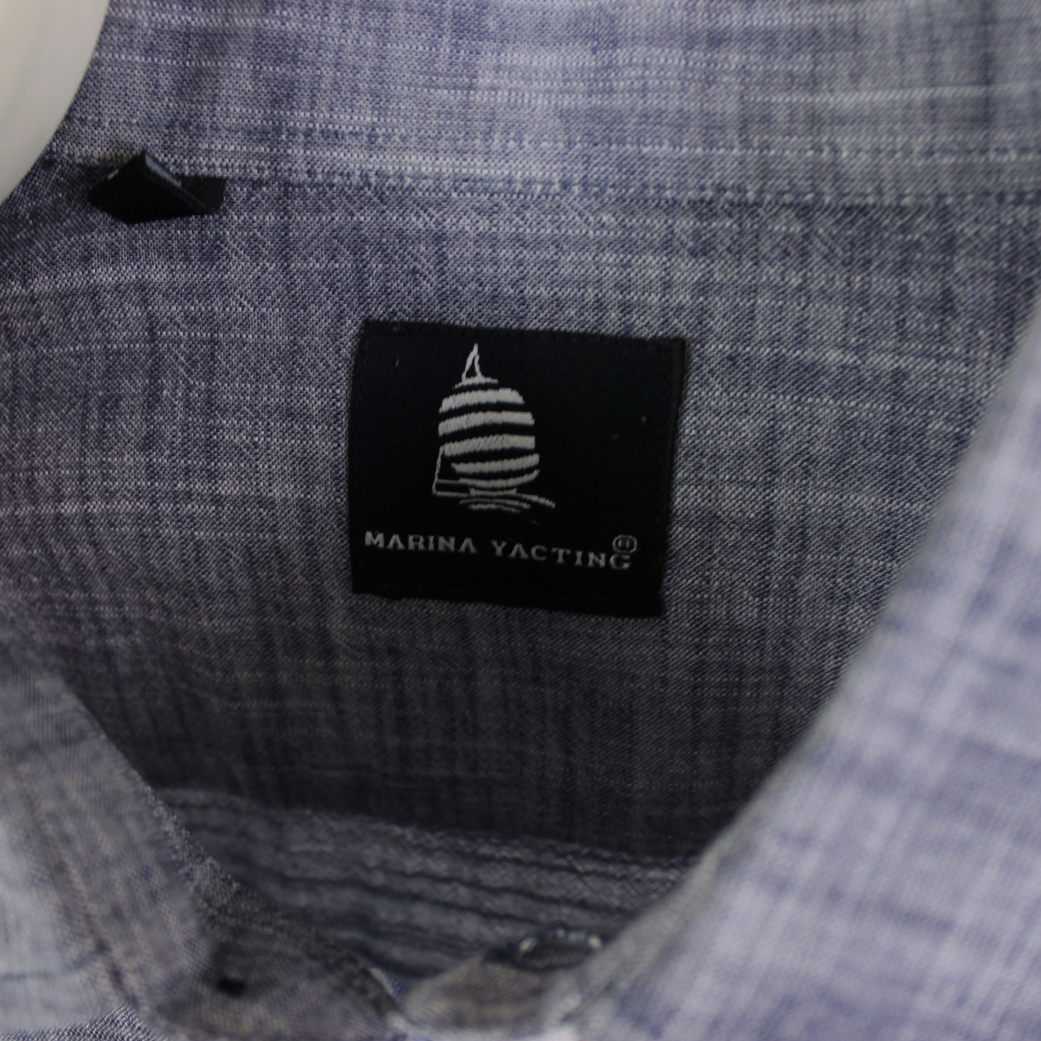 Other marina yachting striped monogram buttons up shirt rarity Size US L / EU 52-54 / 3 - 5 Thumbnail