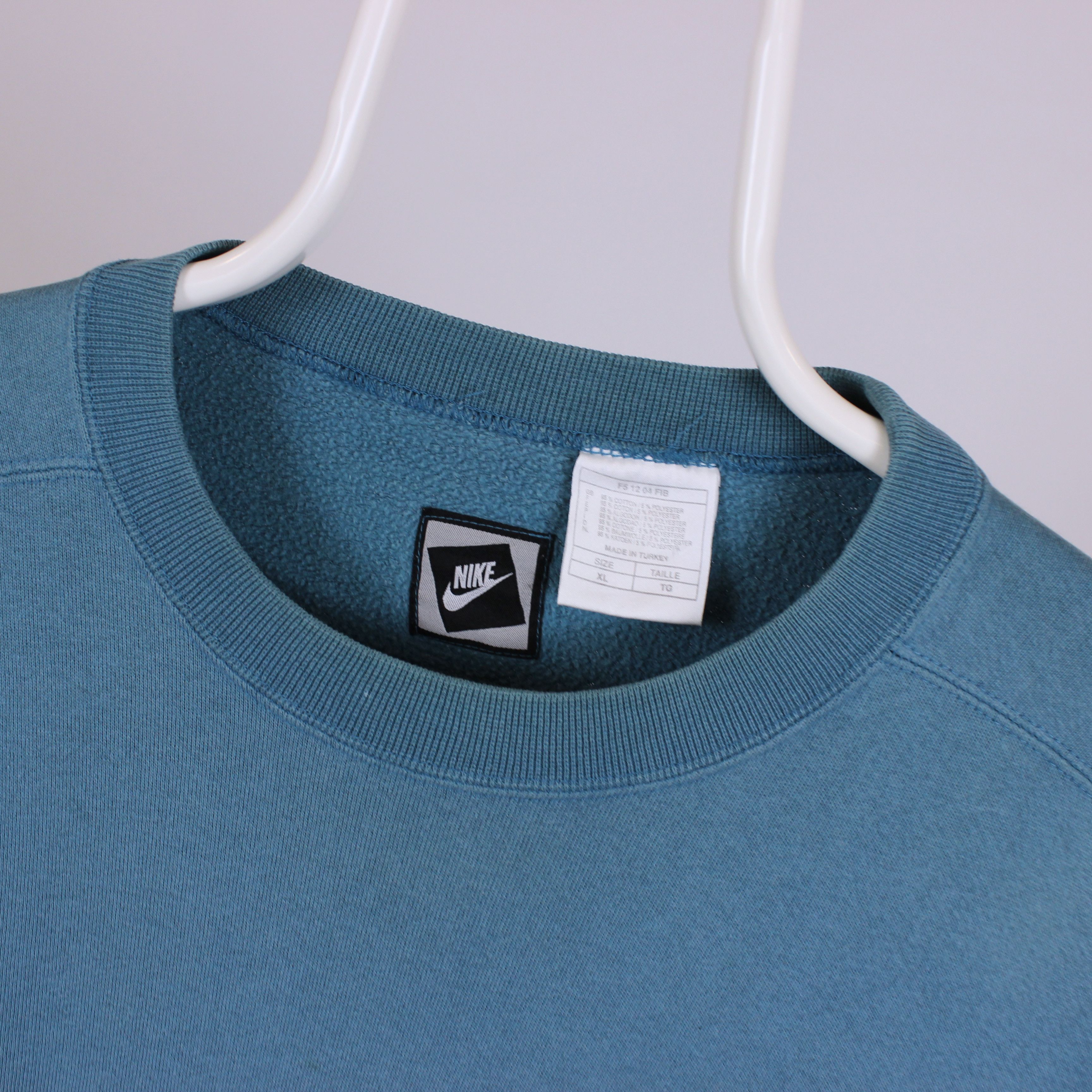 Nike Vintage nike big logo sweatshirt rare legit Size US XL / EU 56 / 4 - 4 Thumbnail