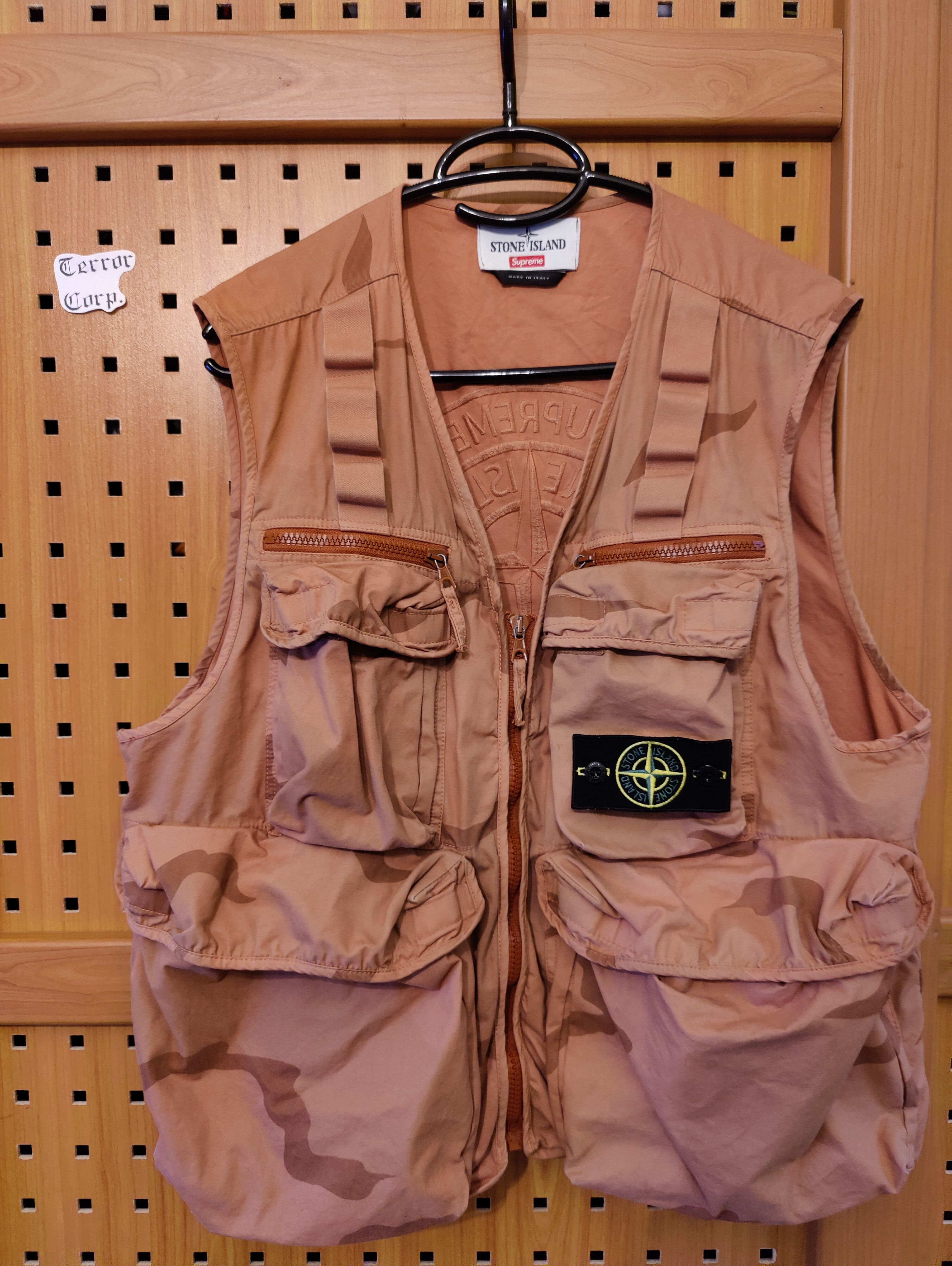 Stone Island × Supreme Stone Island X Supreme Coral Camo Cargo