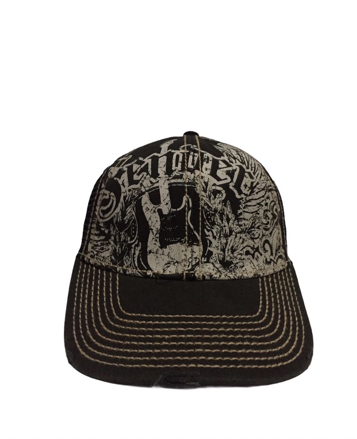 Vintage Fender Guitar The Spirit of Rock and Roll Trucker Hat Size ONE SIZE - 1 Thumbnail