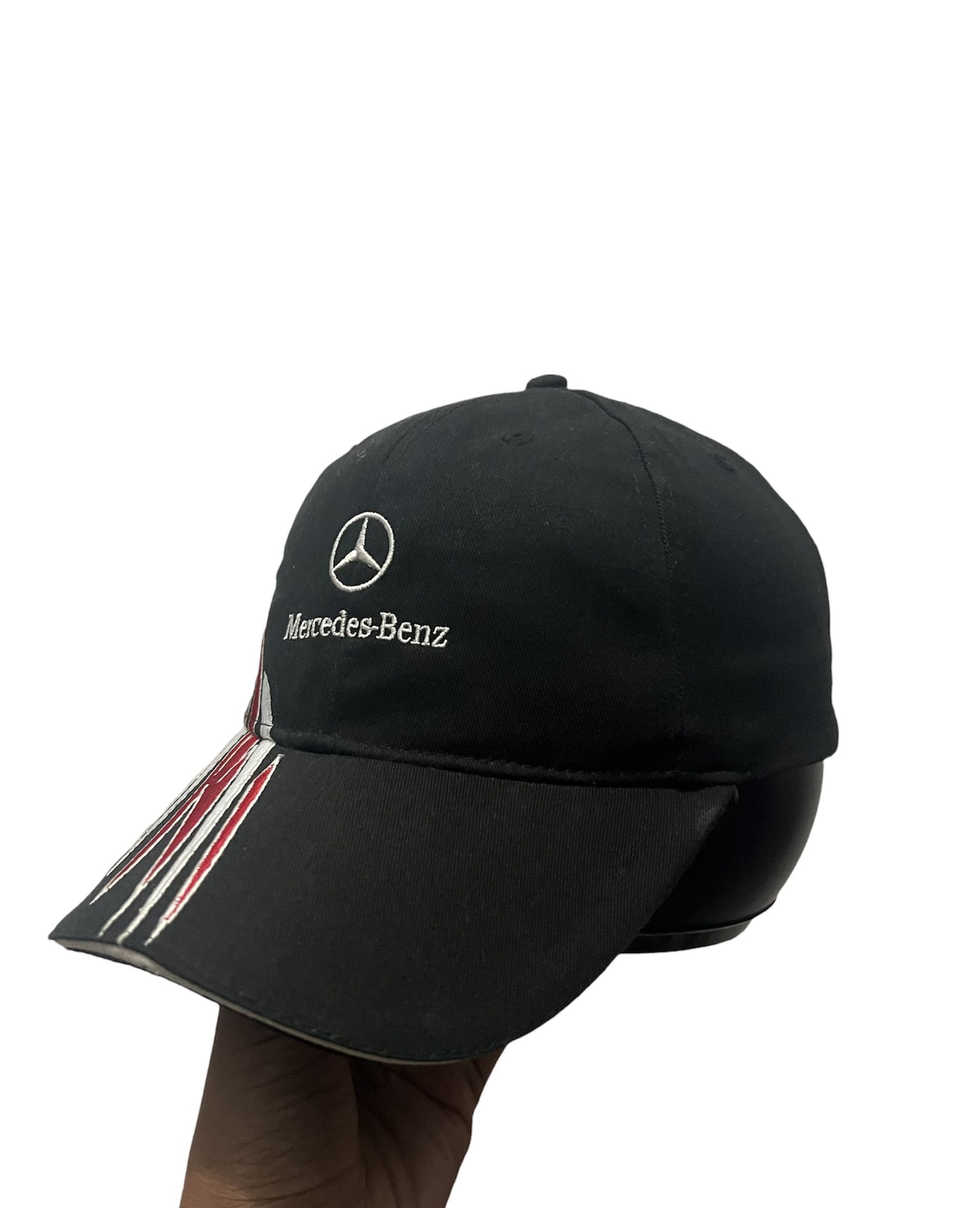 image of Mercedes-Benz Embroidery Hat/cap in Black, Men's