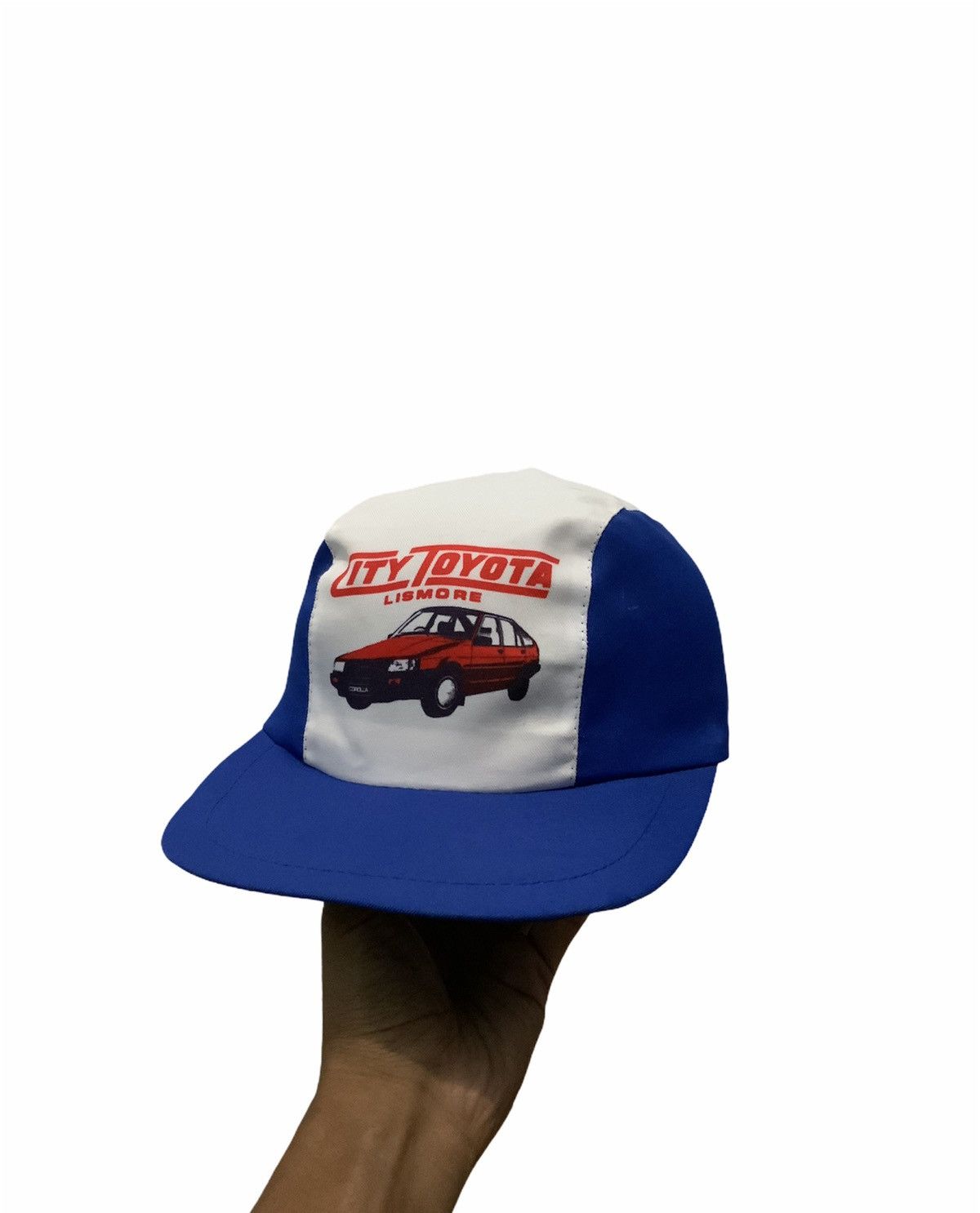 Japanese Brand Vtg JDM Toyota Corolla Lismore 3 Panel Taiwan Fitted Hat Size ONE SIZE - 1 Thumbnail