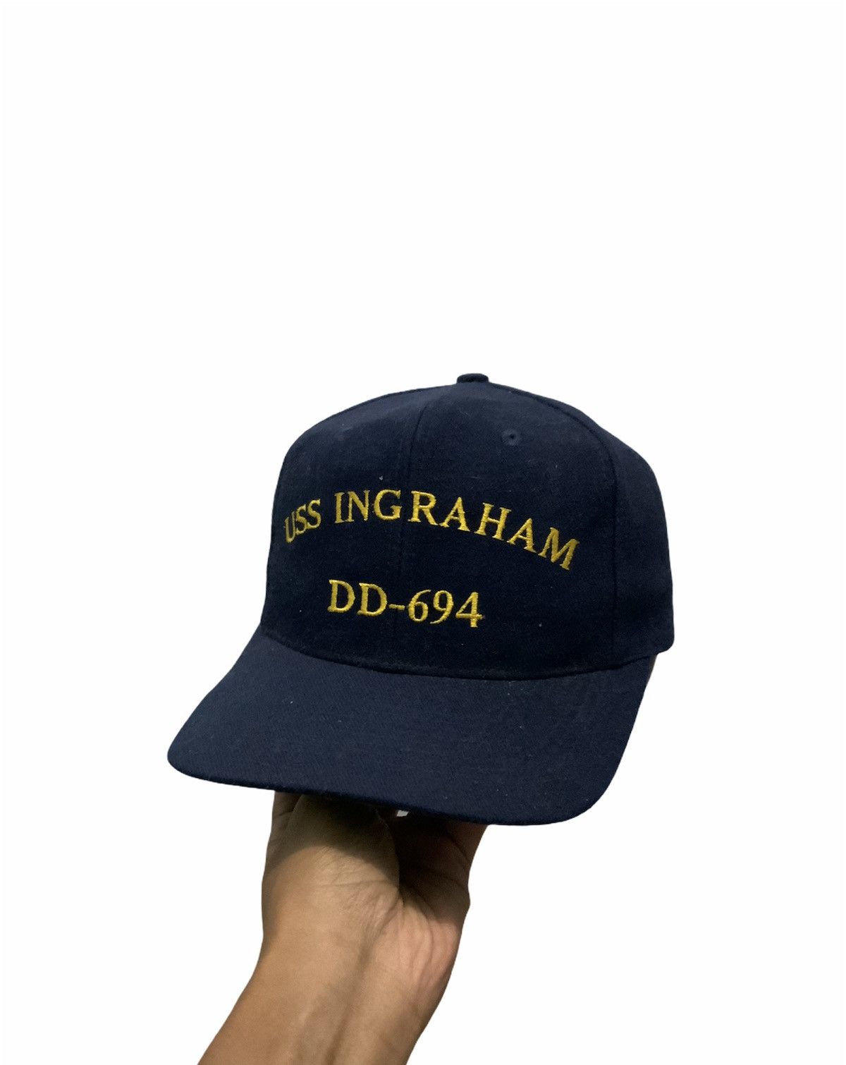Vintage Vintage USS Ingraham DD-694 Acrylic/Wool Hat Size ONE SIZE - 1 Thumbnail