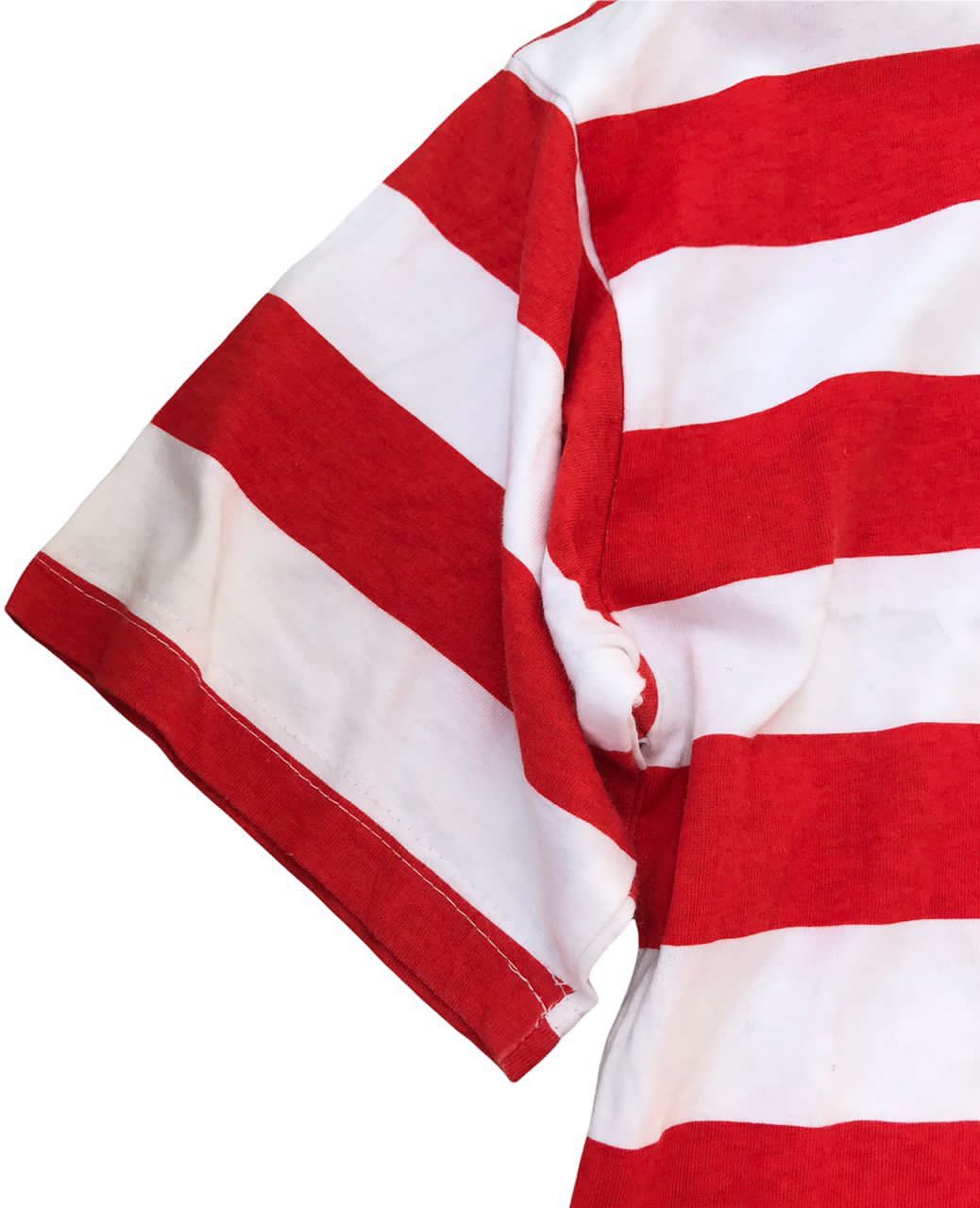 Guess × Vintage Vintage 90s Guess Jeans U.S.A Embroidered Stripes T Shirt Size US L / EU 52-54 / 3 - 4 Thumbnail