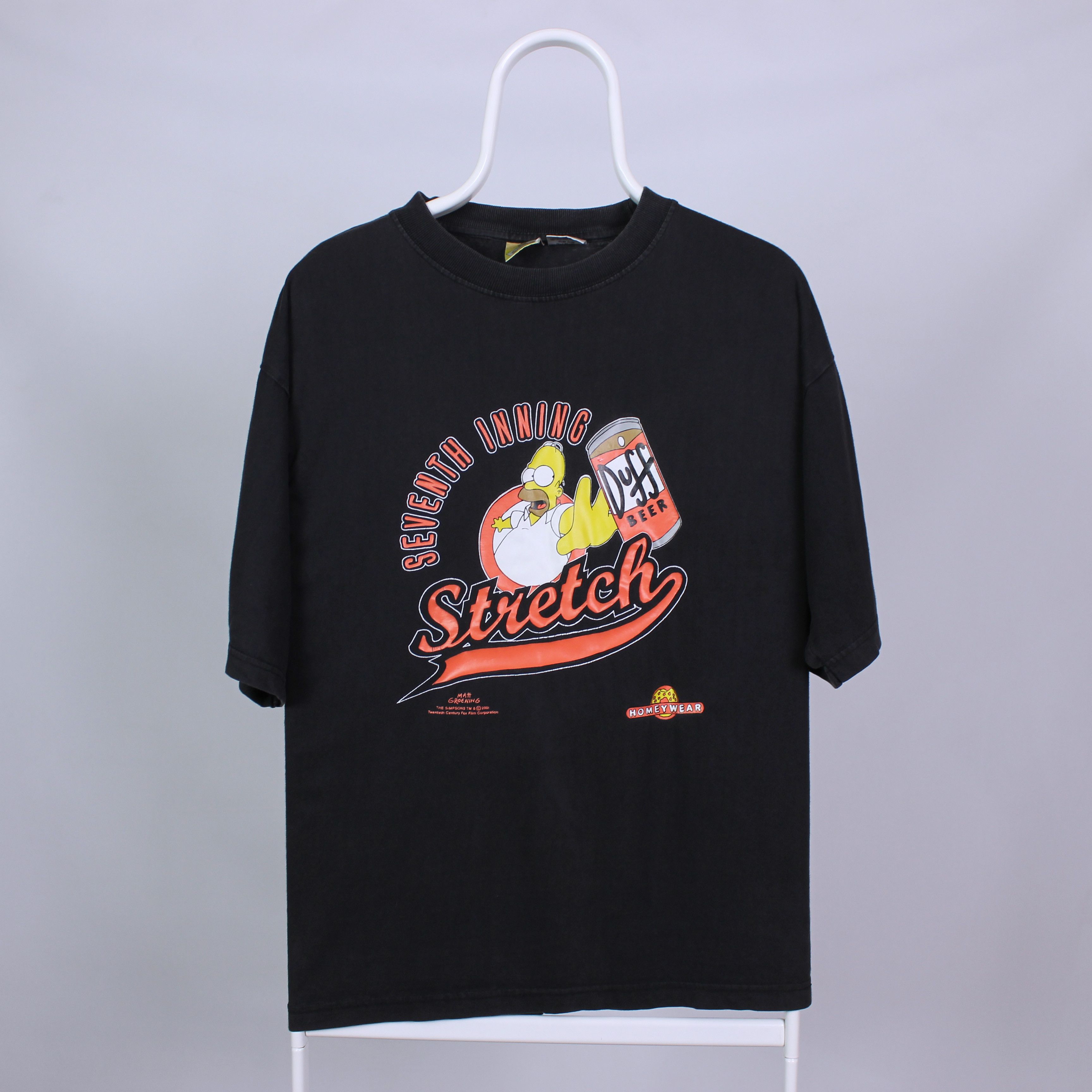 The Simpsons The Simpsons vintage tee t shirt big logo Homer 2001 Size US L / EU 52-54 / 3 - 1 Thumbnail
