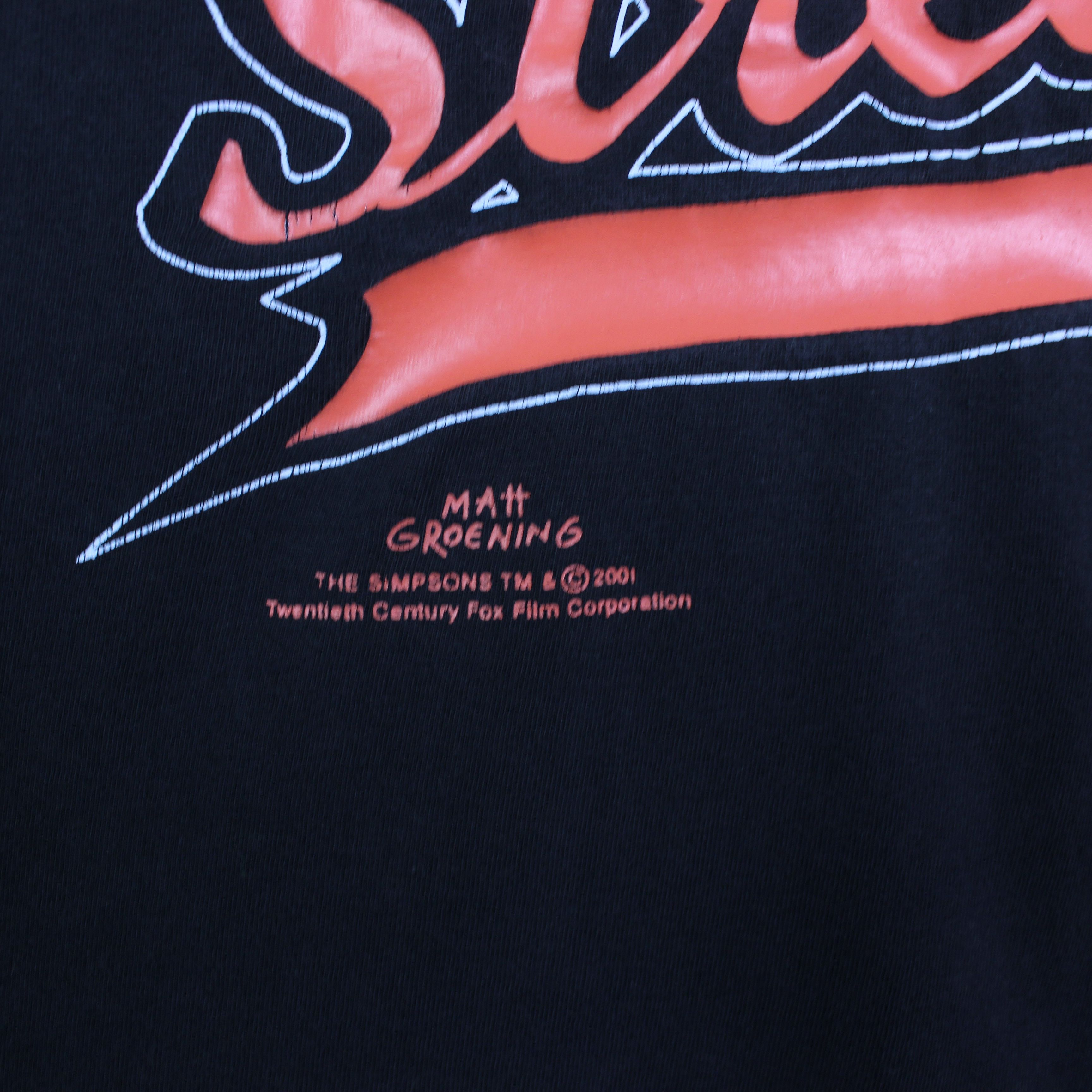 The Simpsons The Simpsons vintage tee t shirt big logo Homer 2001 Size US L / EU 52-54 / 3 - 6 Thumbnail
