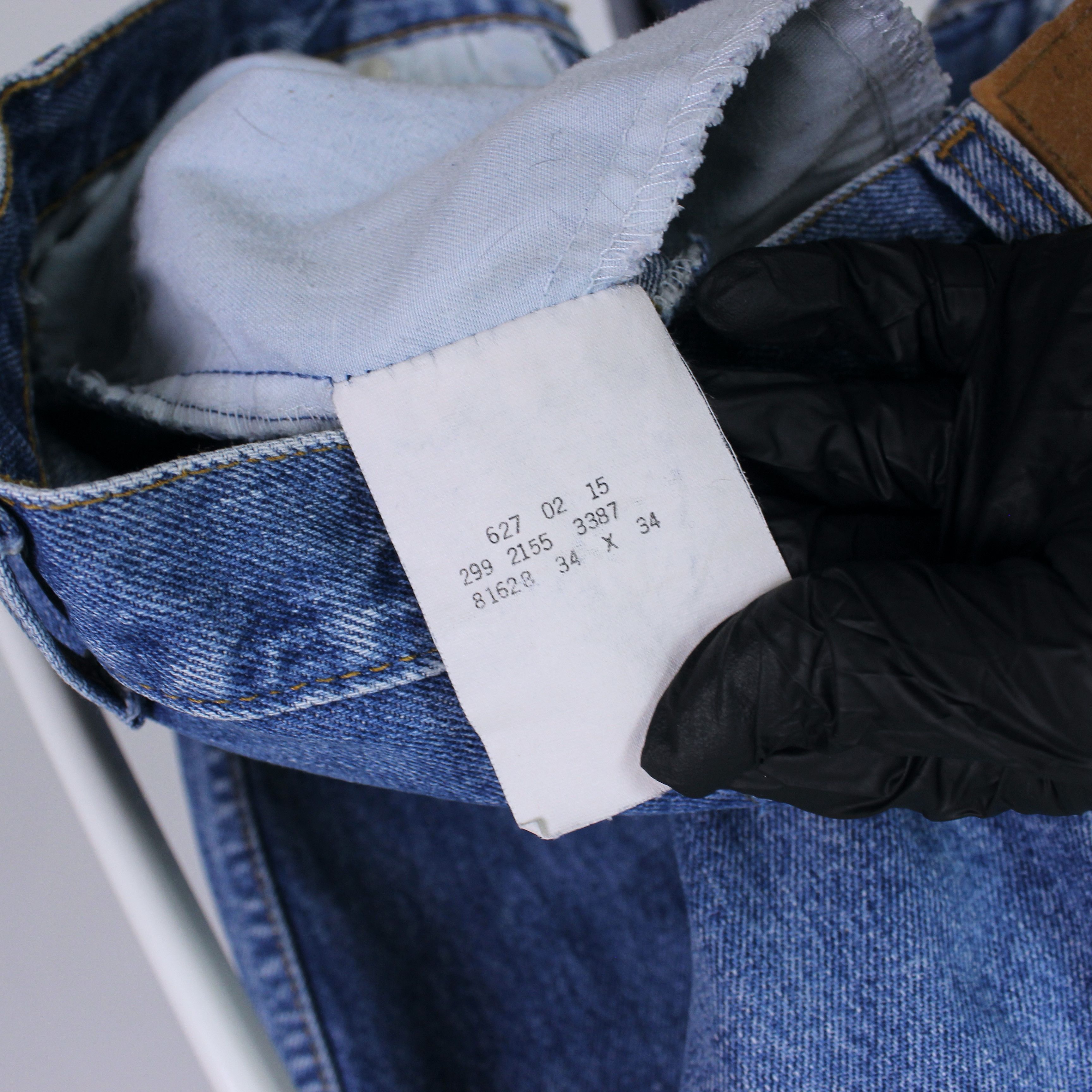 Levi's Vintage levis 627 07 jeans denim blue heavy UK 34 36 Size US 34 / EU 50 - 11 Thumbnail